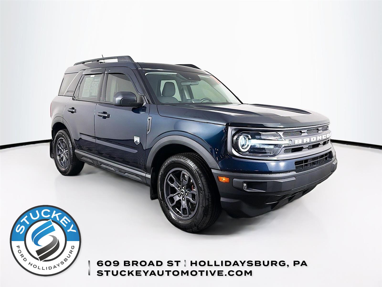 Alto Blue Metallic Tinted Clearcoat 2022 Ford Bronco Sport Big Bend AWD SUV / Crossover All-Wheel Drive 8-Speed Automatic