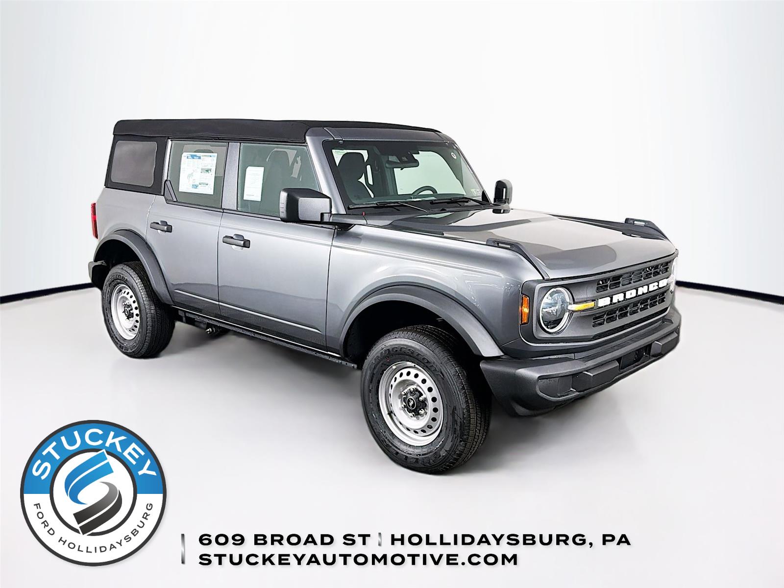 Carbonized Gray 2025 Ford Bronco 4-Door 4WD SUV / Crossover Four-Wheel Drive Automatic