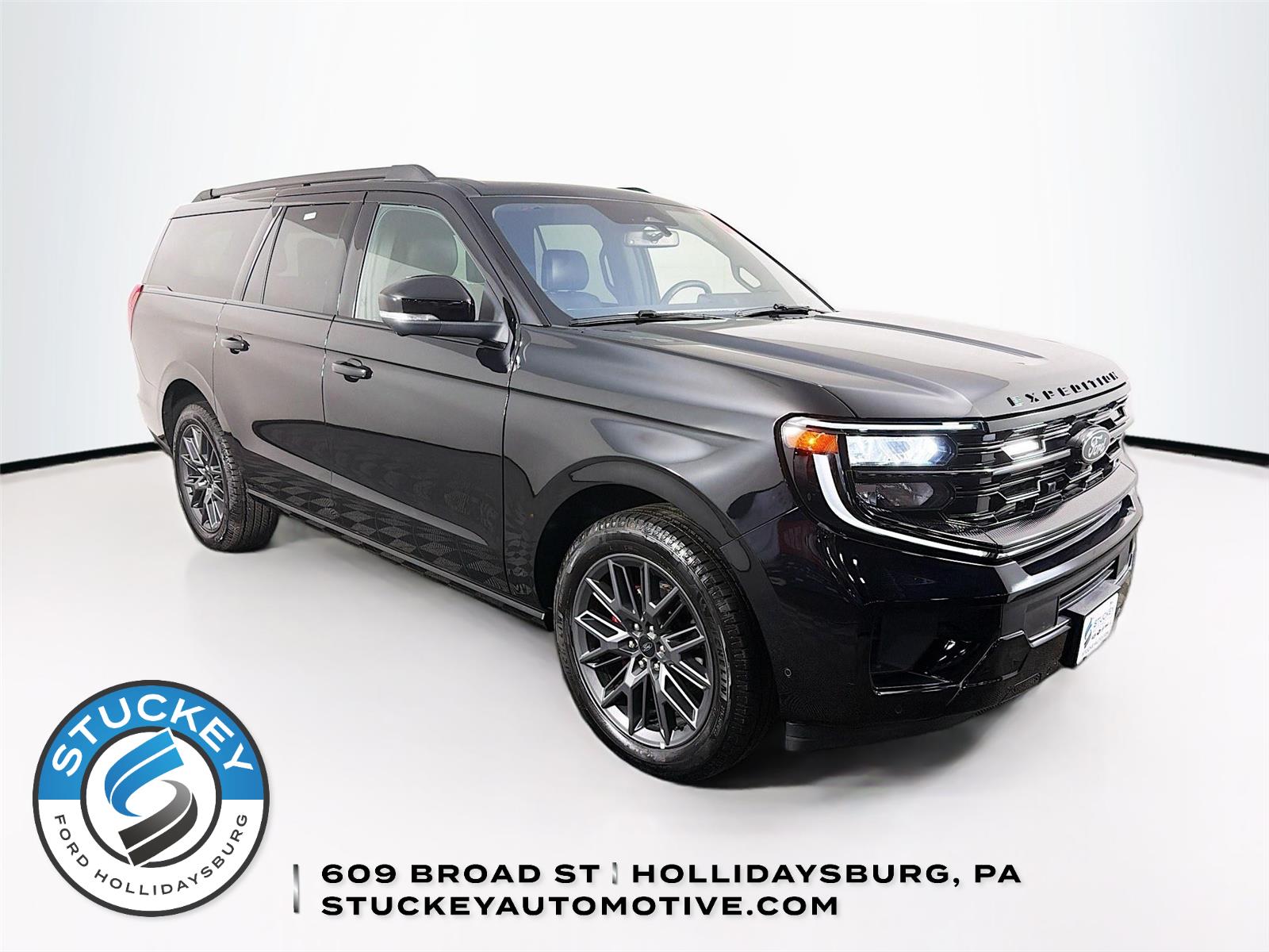 Agate Black 2025 Ford Expedition MAX Platinum 4WD SUV / Crossover Four-Wheel Drive Automatic