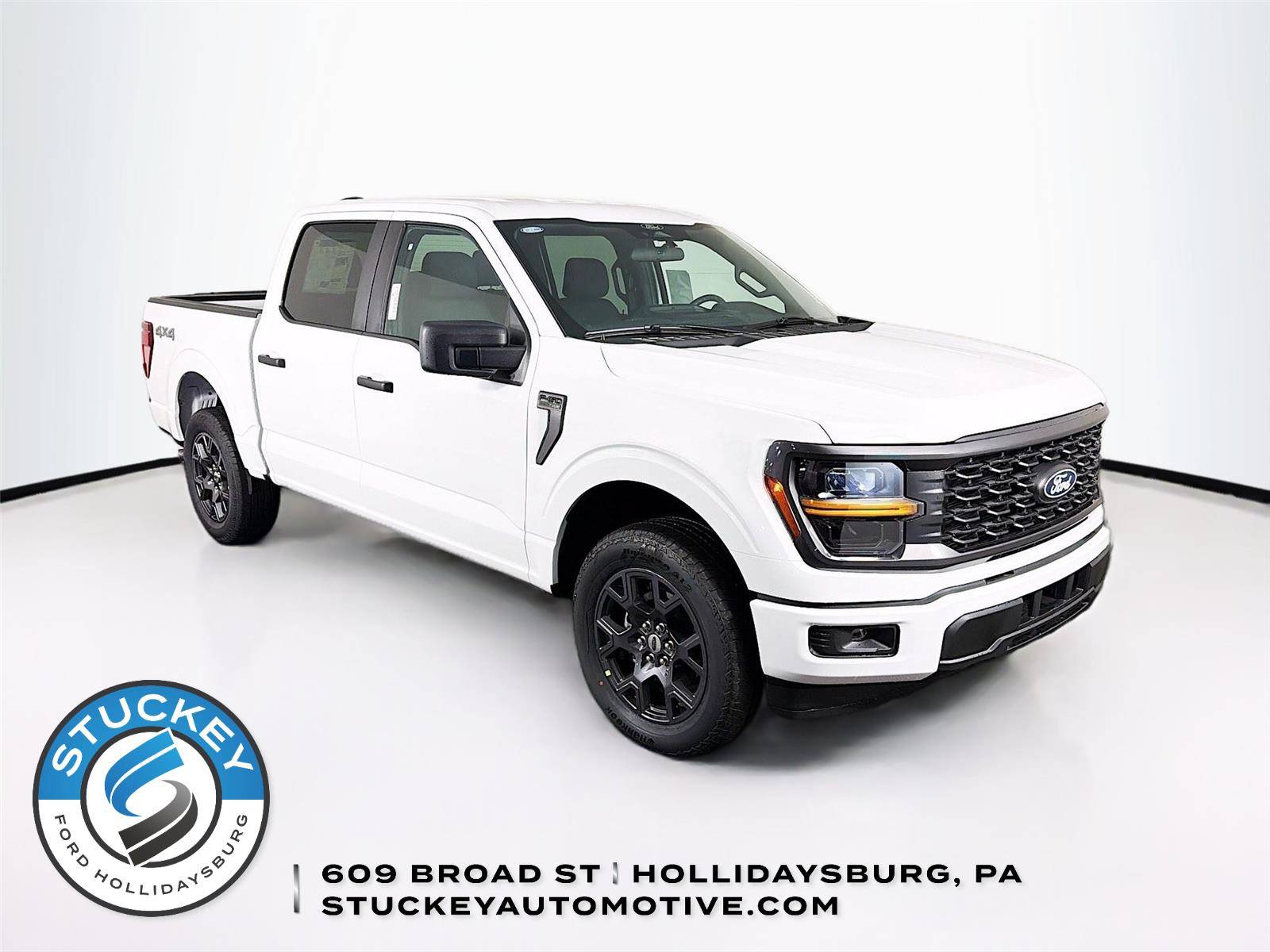 Oxford White 2026 Ford F-150 STX SuperCrew 4WD Pickup Truck Four-Wheel Drive Automatic