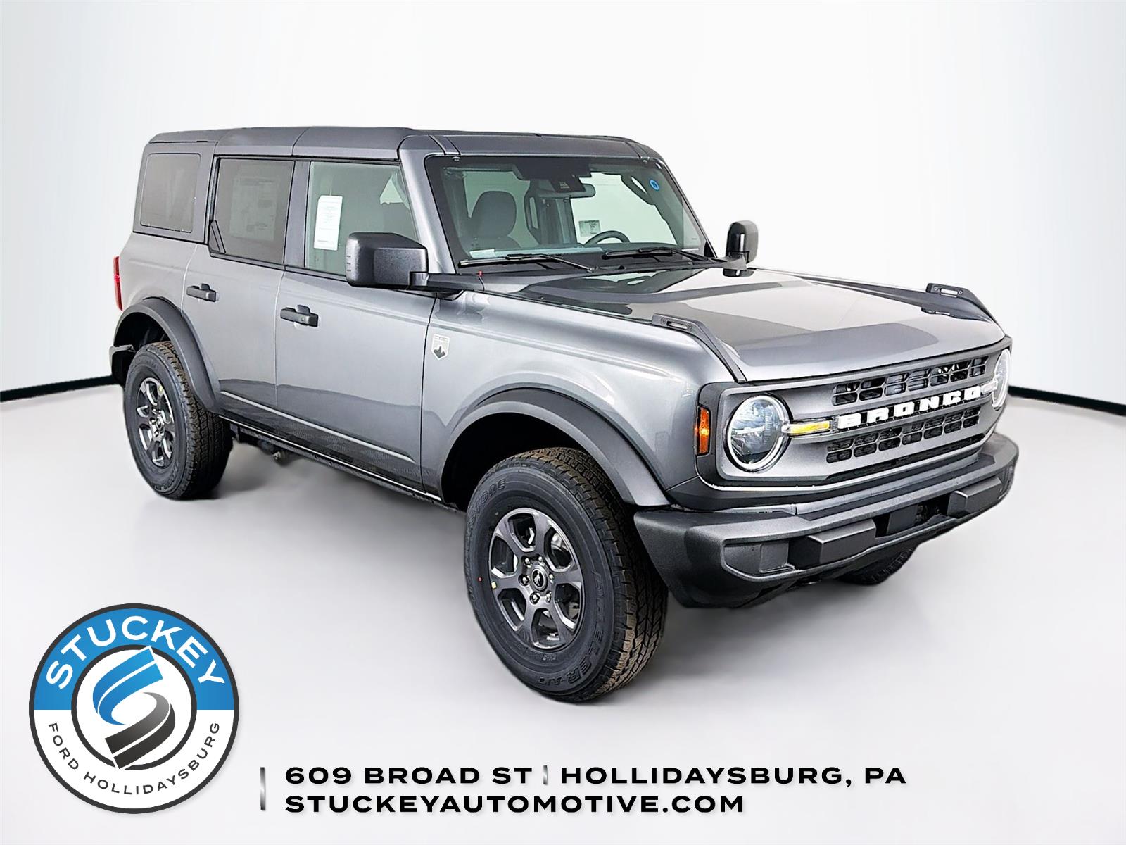 Carbonized Gray 2026 Ford Bronco SUV / Crossover Four-Wheel Drive Automatic