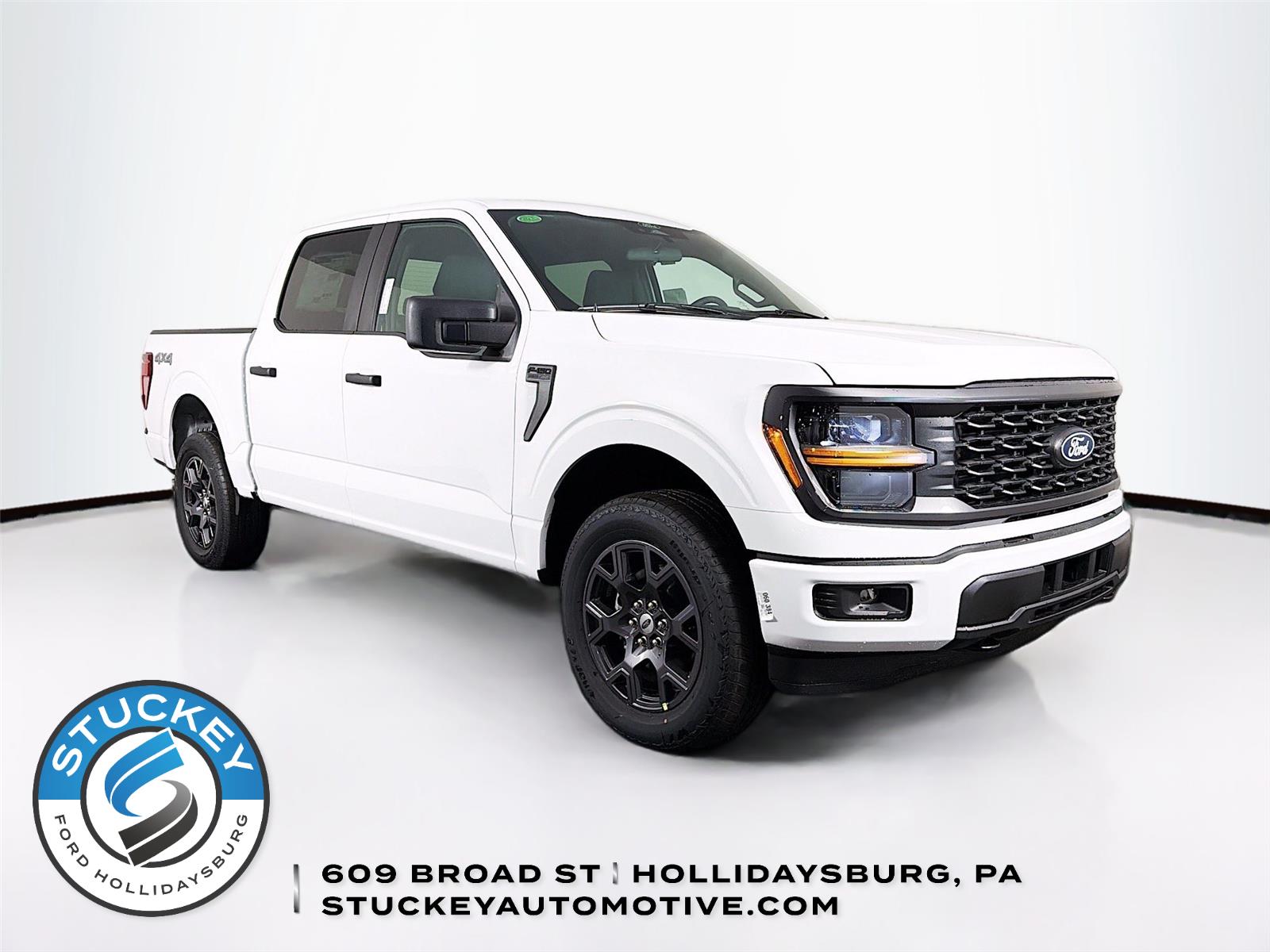 Oxford White 2026 Ford F-150 STX SuperCrew 4WD Pickup Truck Four-Wheel Drive Automatic