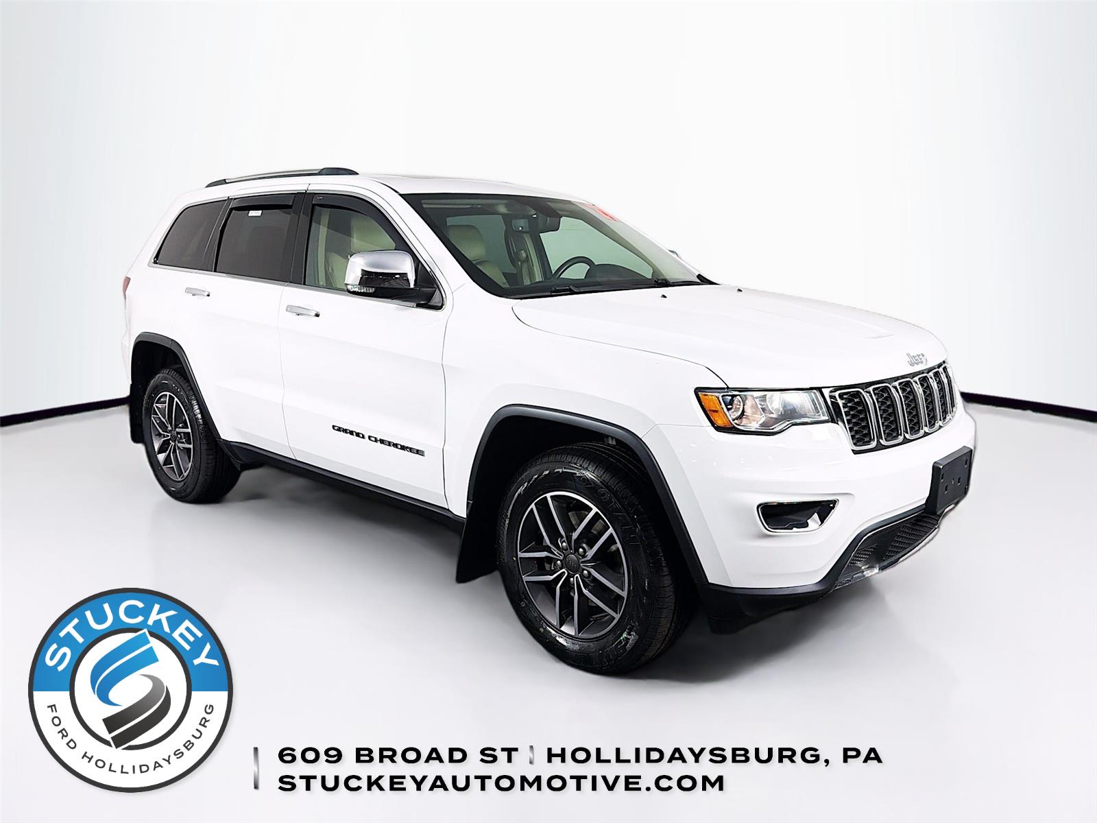 Bright White Clearcoat 2020 Jeep Grand Cherokee Limited 4WD SUV / Crossover Four-Wheel Drive 8-Speed Automatic