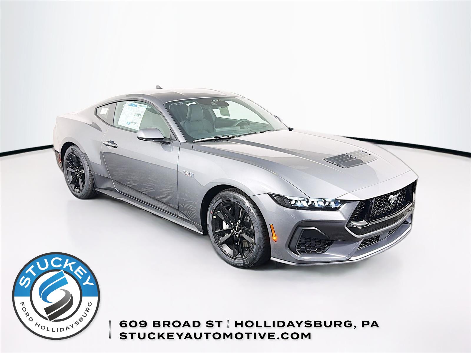 Carbonized Gray 2026 Ford Mustang GT Fastback RWD Coupe Rear-Wheel Drive Automatic