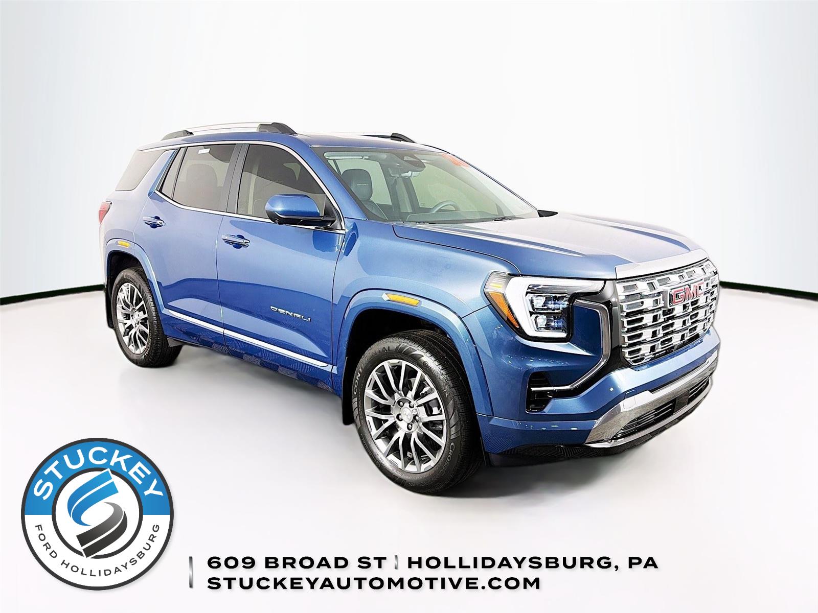 Downpour Metallic 2026 GMC Terrain Denali AWD SUV / Crossover Four-Wheel Drive 8-Speed Automatic Overdrive