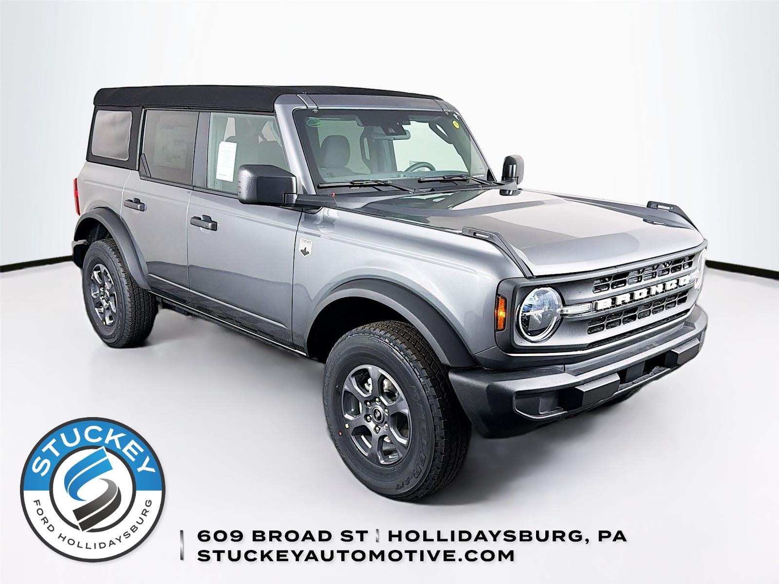 Carbonized Gray Metallic 2026 Ford Bronco Big Bend 4-Door 4WD SUV / Crossover Four-Wheel Drive 7-Speed Manual