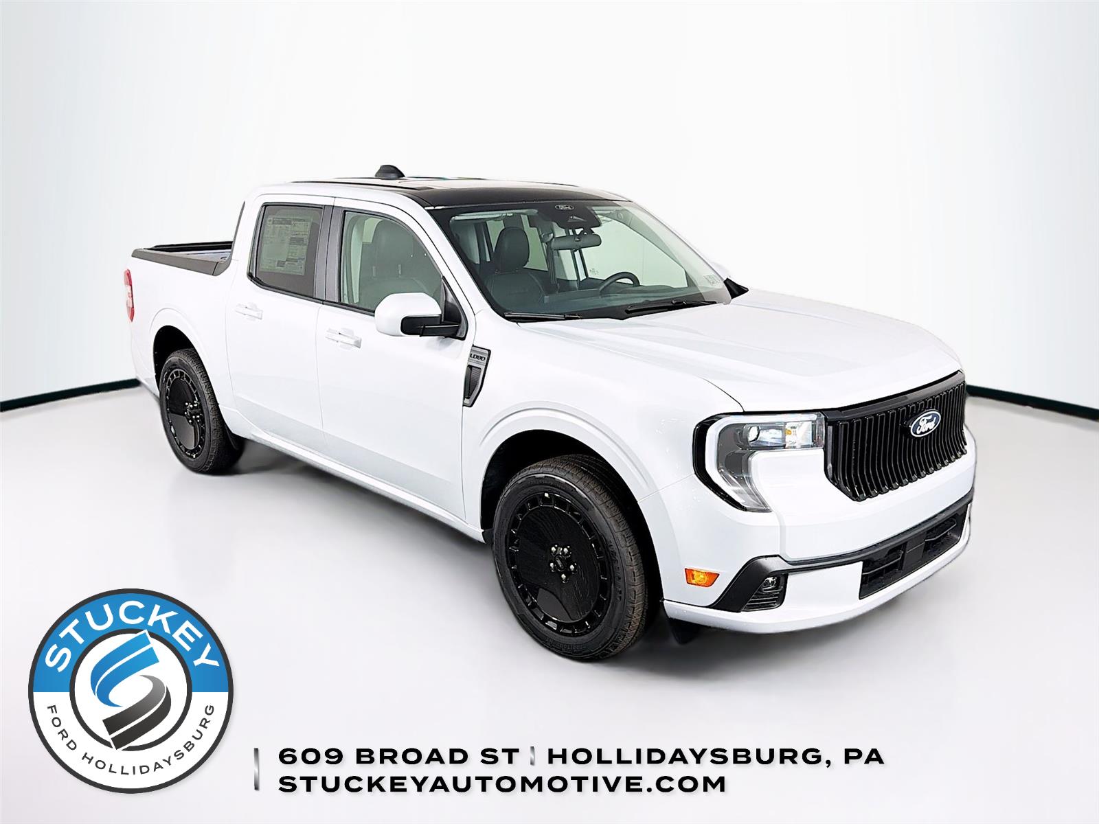 Space White 2026 Ford Maverick Lobo SuperCrew AWD Pickup Truck All-Wheel Drive 7-Speed Automatic