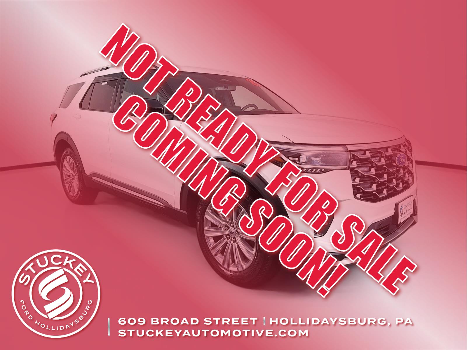 Star White Metallic Tri-Coat 2025 Ford Explorer Platinum AWD SUV / Crossover All-Wheel Drive Automatic