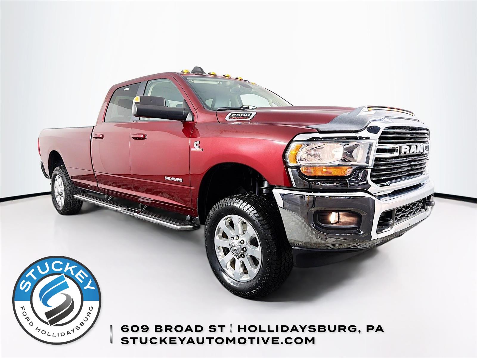 Delmonico Red Pearlcoat 2020 RAM 2500 Big Horn Crew Cab LB 4WD Pickup Truck Four-Wheel Drive 6-Speed Automatic