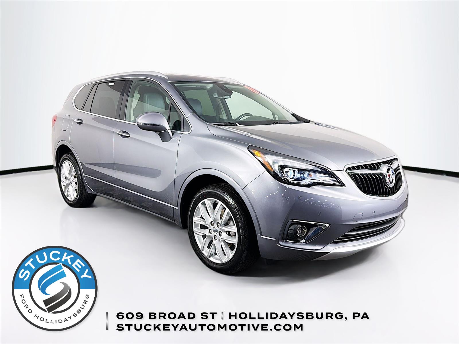 Galaxy Silver Metallic 2019 Buick Envision Premium AWD SUV / Crossover All-Wheel Drive 9-Speed Automatic
