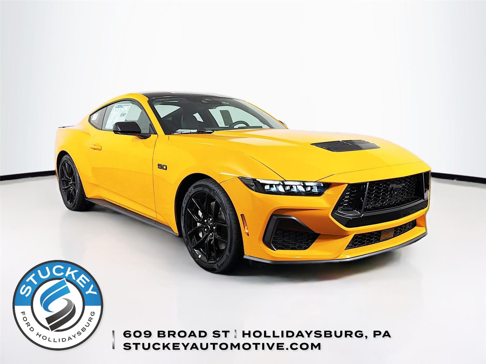 Orange Fury Metallic Tri-Coat 2026 Ford Mustang Coupe Automatic