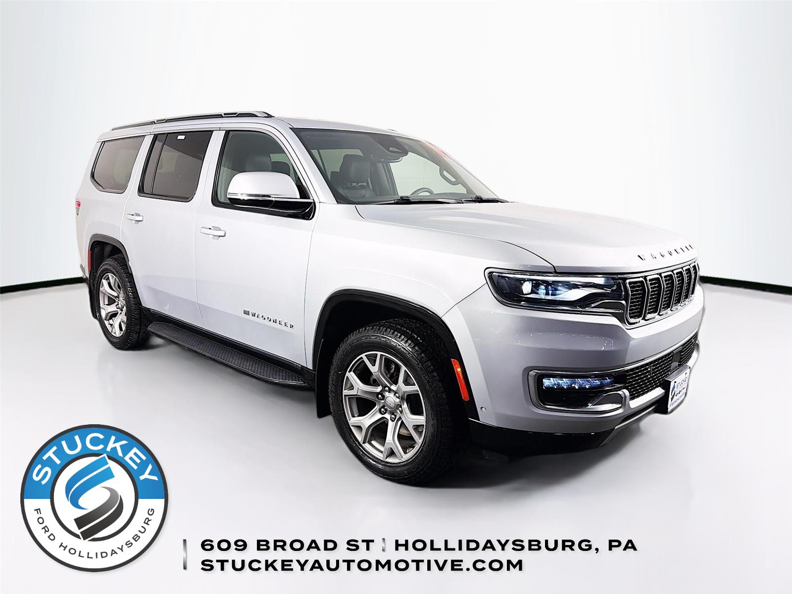 Silver Zynith 2022 Jeep Wagoneer Series II 4WD SUV / Crossover Four-Wheel Drive 8-Speed Automatic