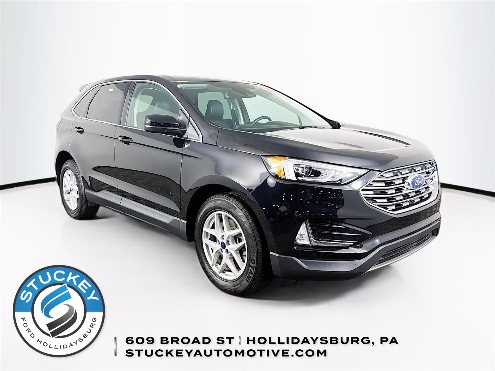 Agate Black 2022 Ford Edge SEL AWD SUV / Crossover All-Wheel Drive 8-Speed Automatic