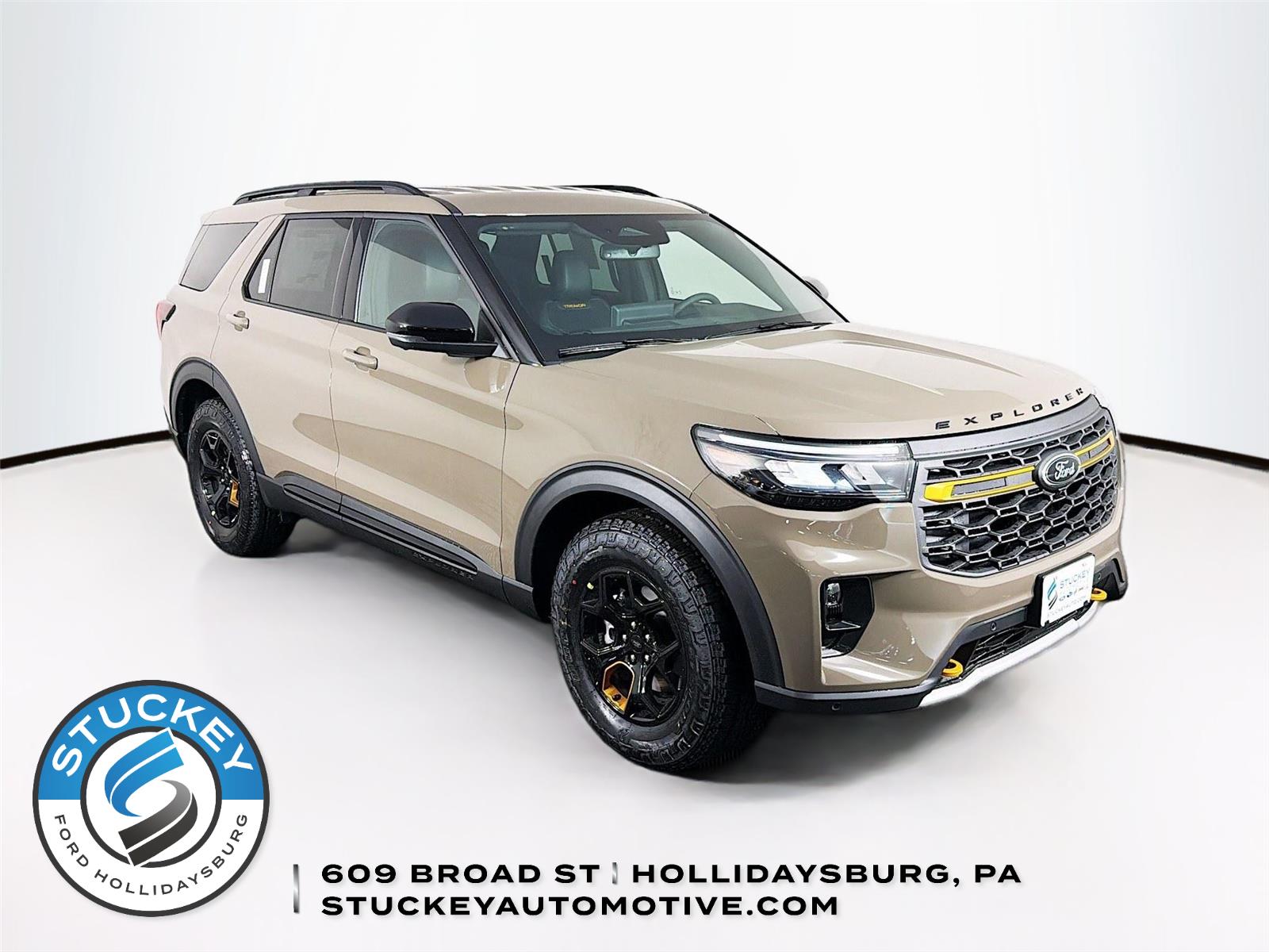 Marsh Gray 2026 Ford Explorer Tremor AWD SUV / Crossover All-Wheel Drive Automatic