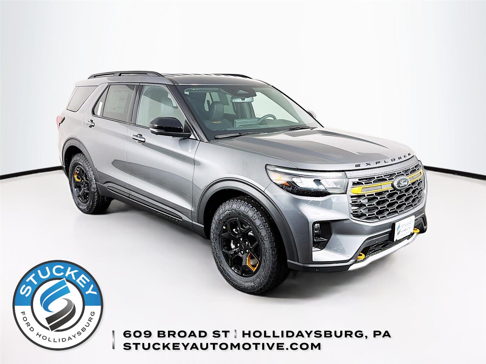 Carbonized Gray Metallic 2026 Ford Explorer Tremor AWD SUV / Crossover All-Wheel Drive Automatic