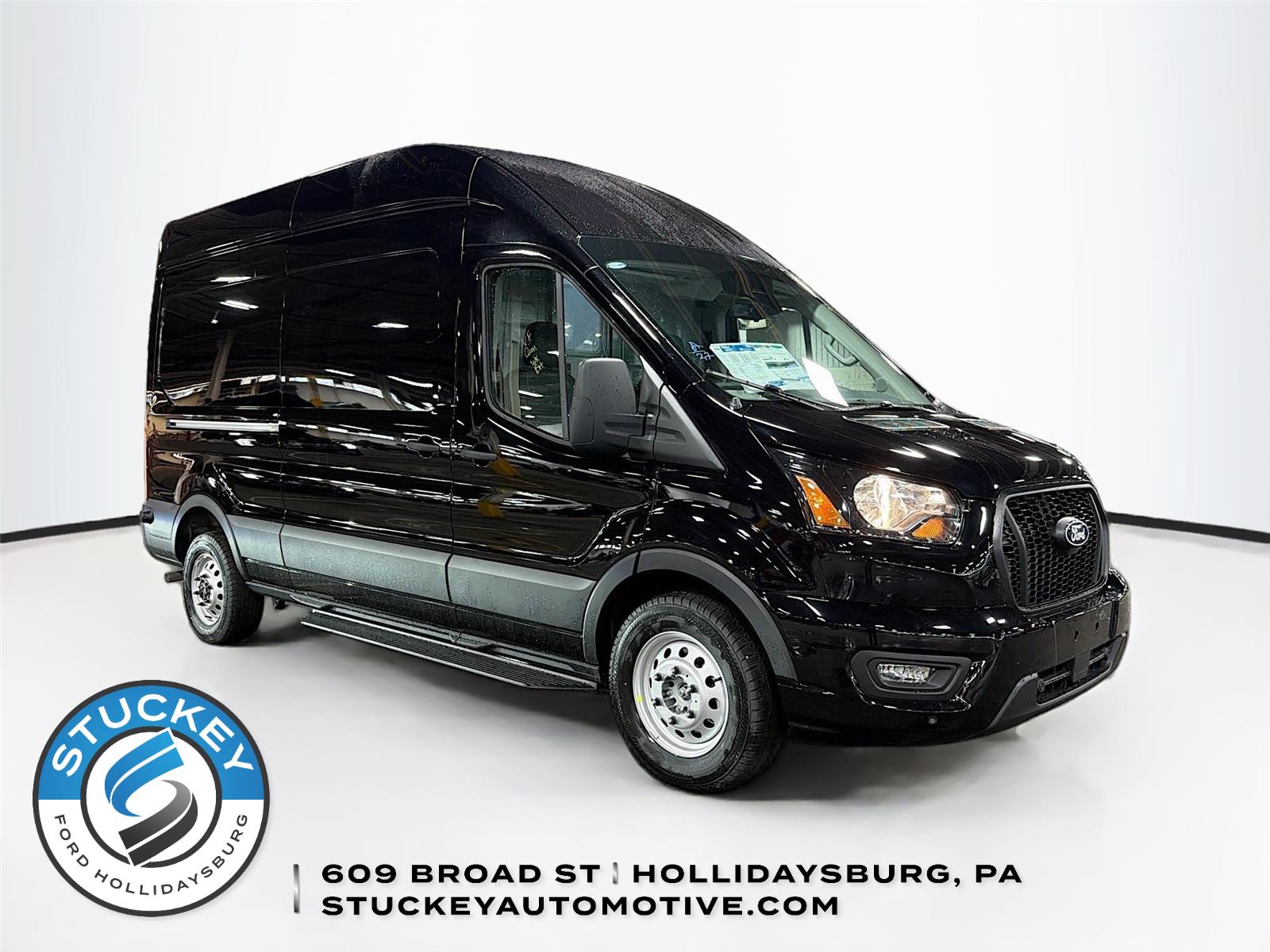 Agate Black Metallic 2026 Ford Transit Cargo Van All-Wheel Drive Automatic