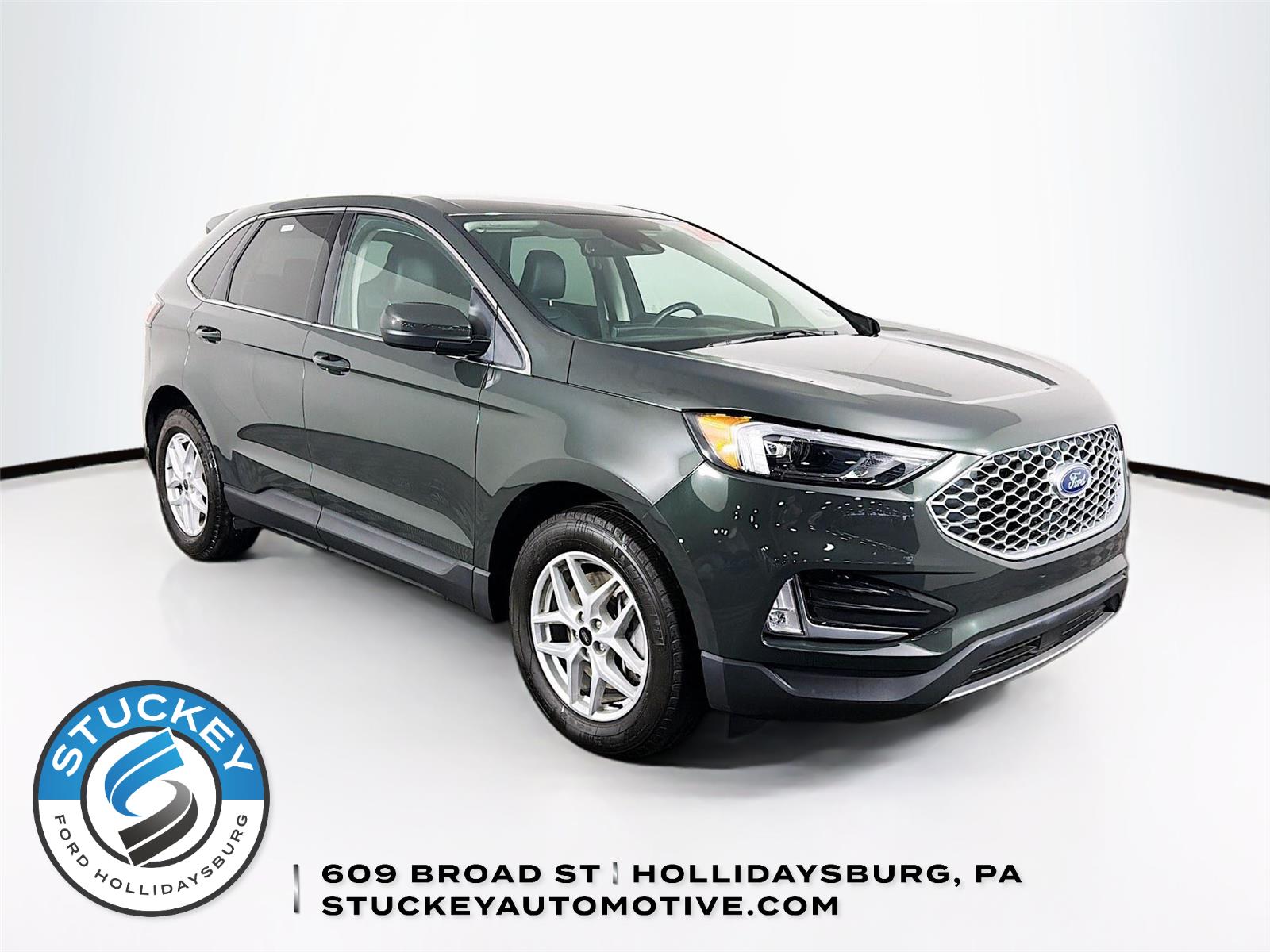 Agate Black 2023 Ford Edge SEL AWD SUV / Crossover All-Wheel Drive 8-Speed Automatic