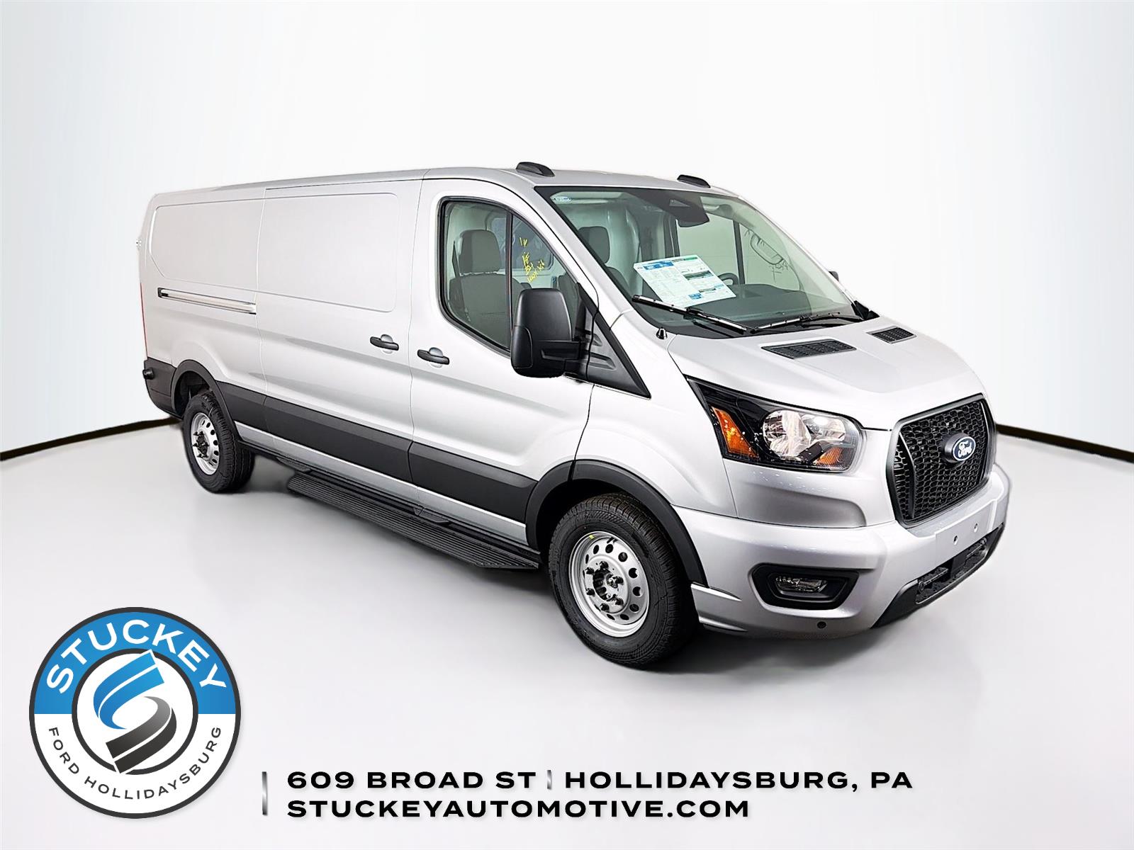 Ingot Silver 2026 Ford Transit Cargo Van All-Wheel Drive Automatic