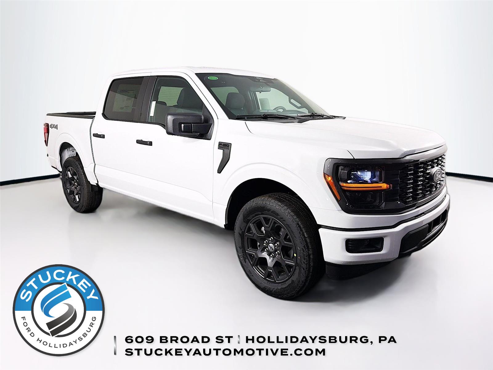Oxford White 2026 Ford F-150 STX SuperCrew 4WD Pickup Truck Four-Wheel Drive Automatic