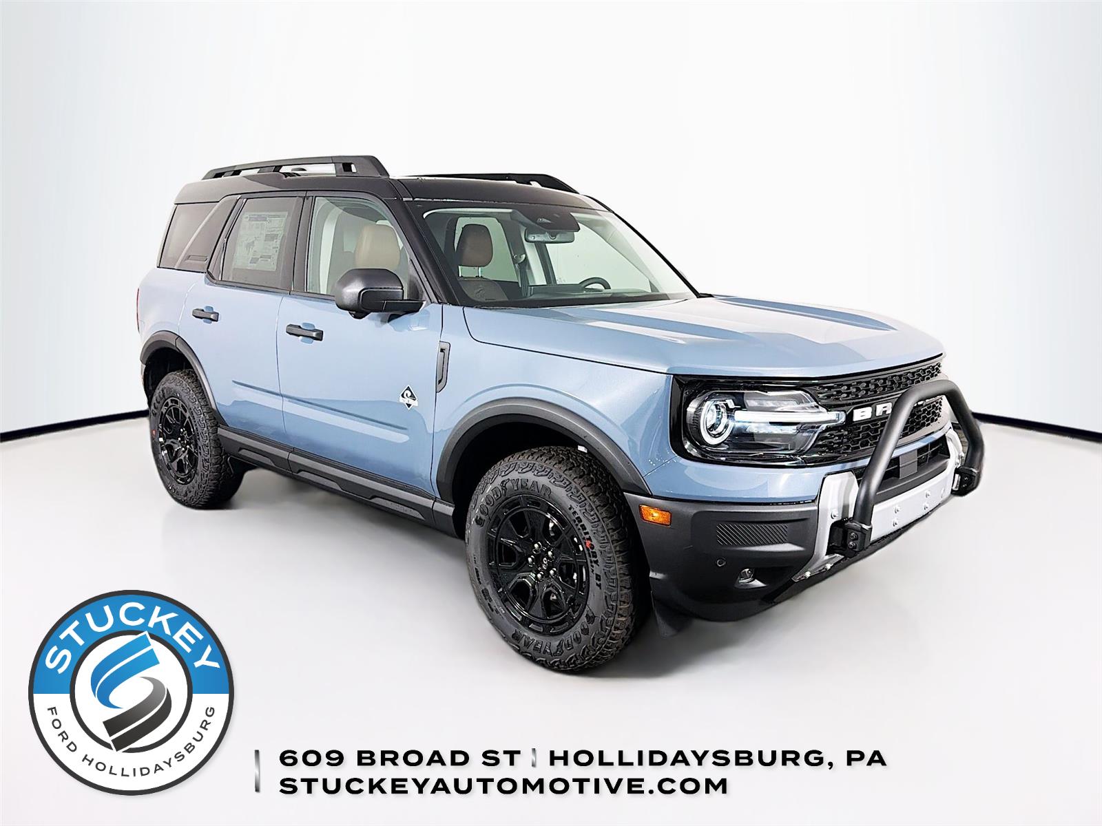 Blue (Azure Gray Metallic Tri-Coat) 2026 Ford Bronco Sport Outer Banks AWD SUV / Crossover All-Wheel Drive 8-Speed Automatic