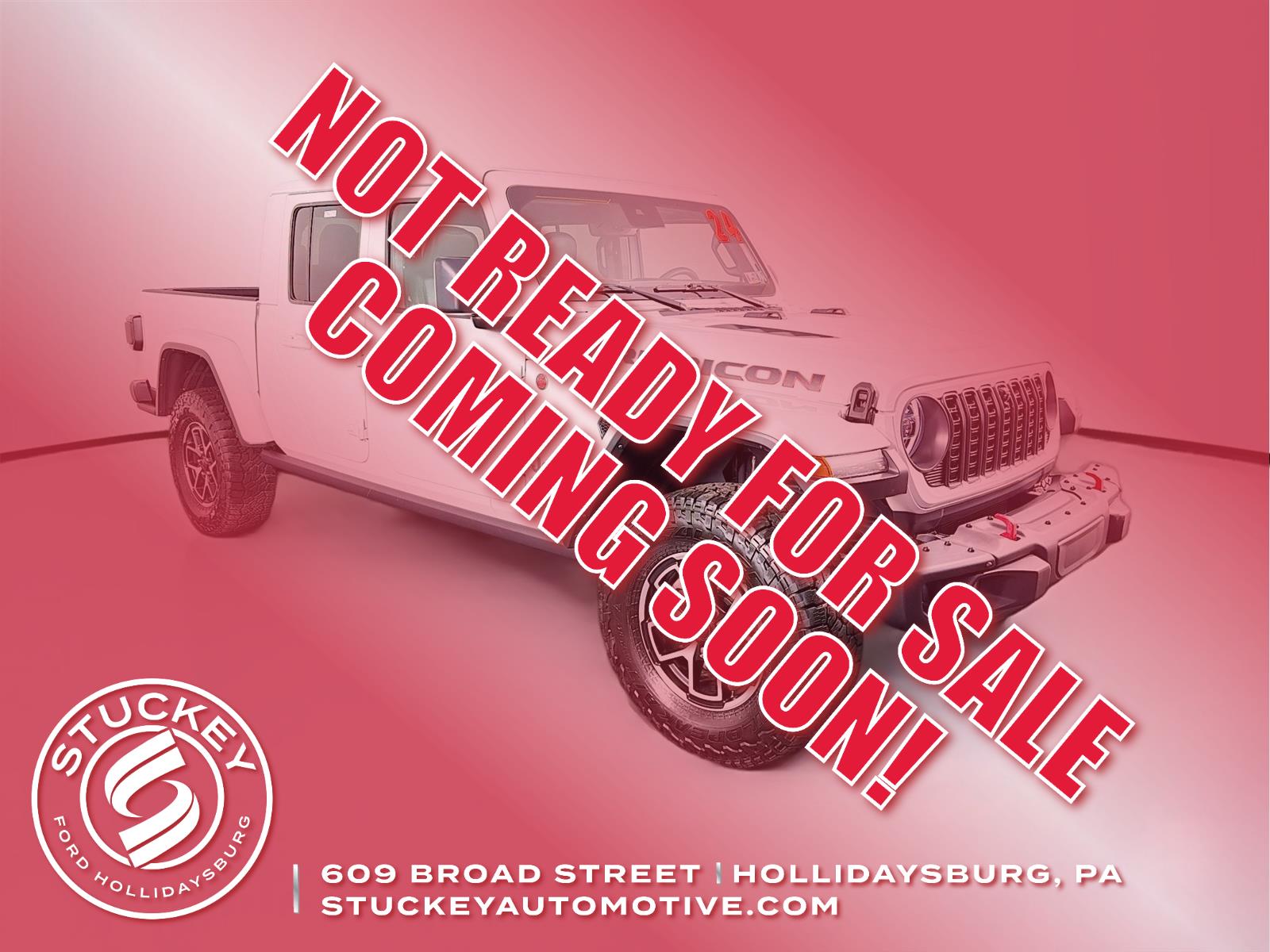 Bright White Clearcoat 2024 Jeep Gladiator Rubicon X Crew Cab 4WD Pickup Truck Four-Wheel Drive 8-Speed Automatic