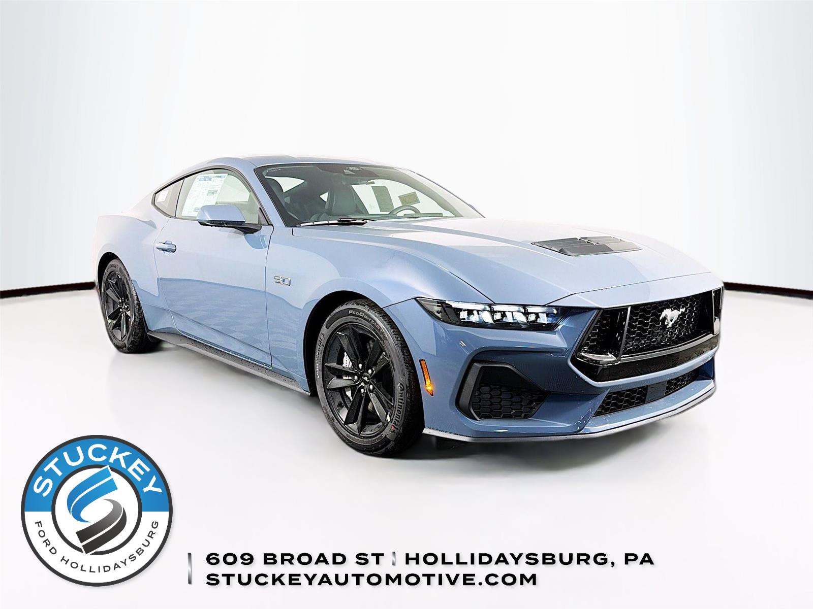 Vapor Blue Metallic 2026 Ford Mustang GT Fastback RWD Coupe Rear-Wheel Drive 6-Speed Manual