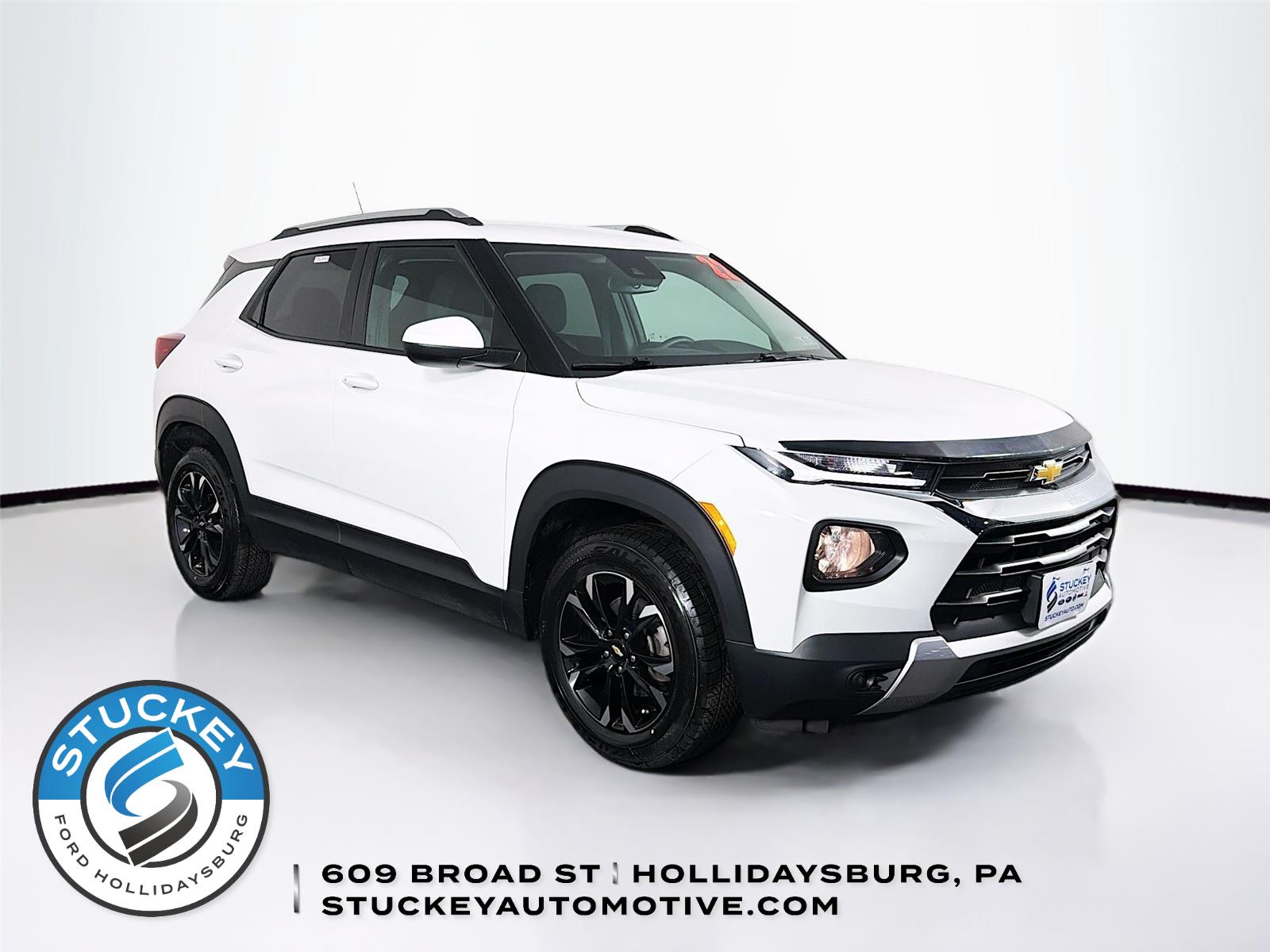 Summit White 2022 Chevrolet Trailblazer LT AWD SUV / Crossover Four-Wheel Drive 9-Speed Automatic