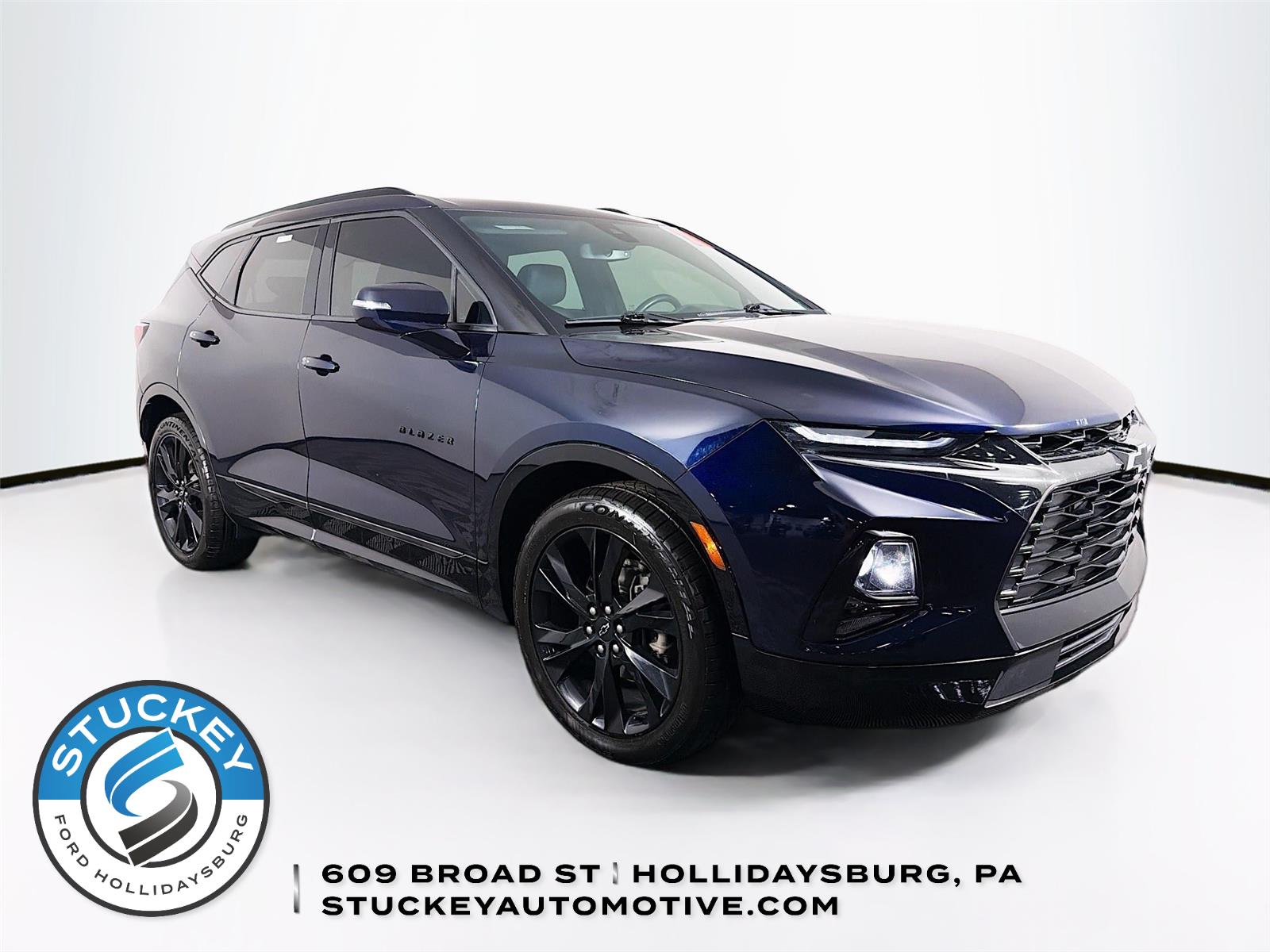Midnight Blue Metallic 2021 Chevrolet Blazer RS AWD SUV / Crossover All-Wheel Drive 9-Speed Automatic