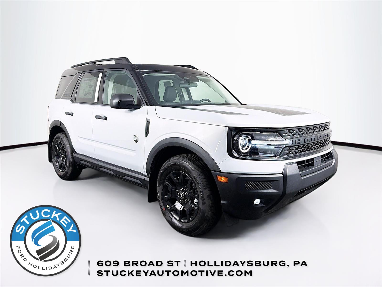 Space White Metallic 2026 Ford Bronco Sport SUV / Crossover All-Wheel Drive 8-Speed Automatic