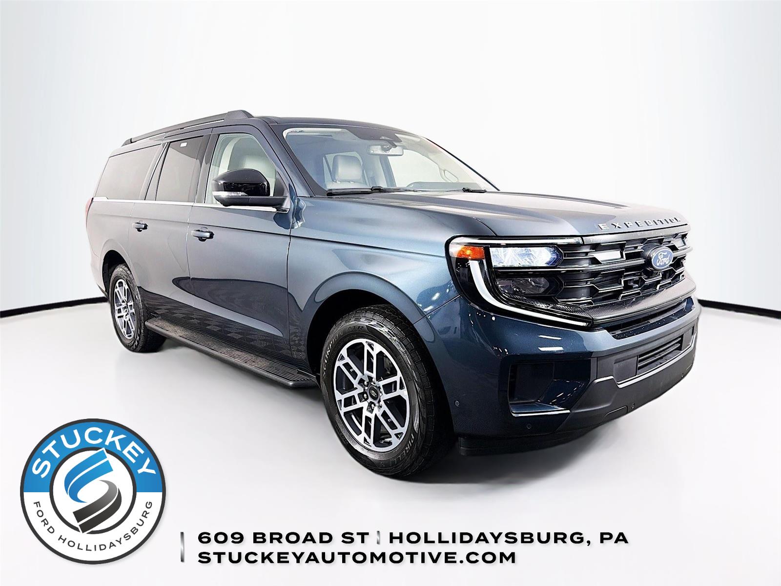 Stone Blue 2025 Ford Expedition MAX Active 4WD SUV / Crossover Four-Wheel Drive Automatic