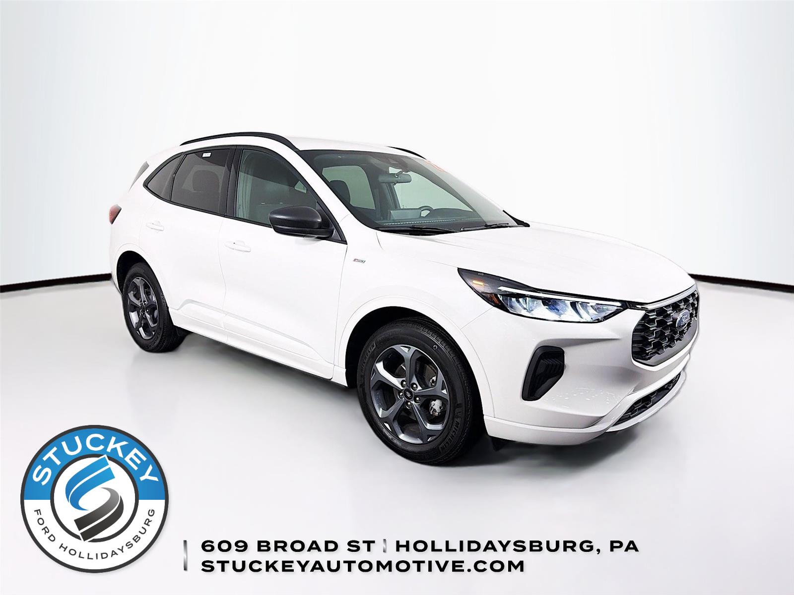 Star White Metallic Tri-Coat 2023 Ford Escape ST-Line AWD SUV / Crossover All-Wheel Drive 8-Speed Automatic