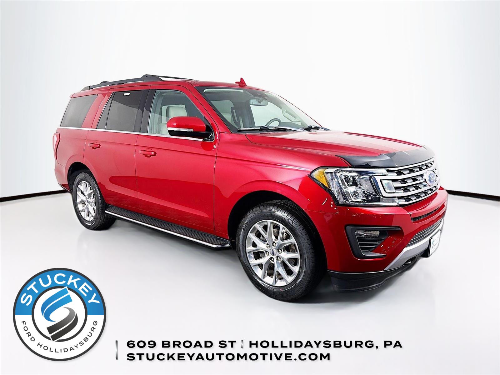 Rapid Red Metallic Tinted Clearcoat 2020 Ford Expedition XLT 4WD SUV / Crossover Four-Wheel Drive Automatic
