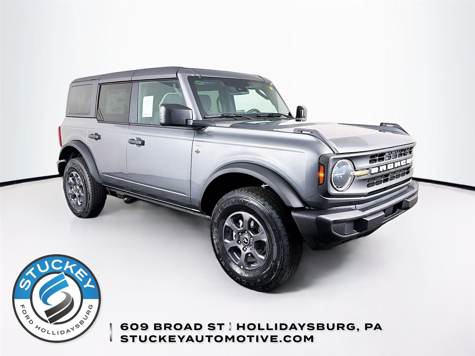 Carbonized Gray Metallic 2026 Ford Bronco Big Bend 4-Door 4WD SUV / Crossover Four-Wheel Drive 7-Speed Manual