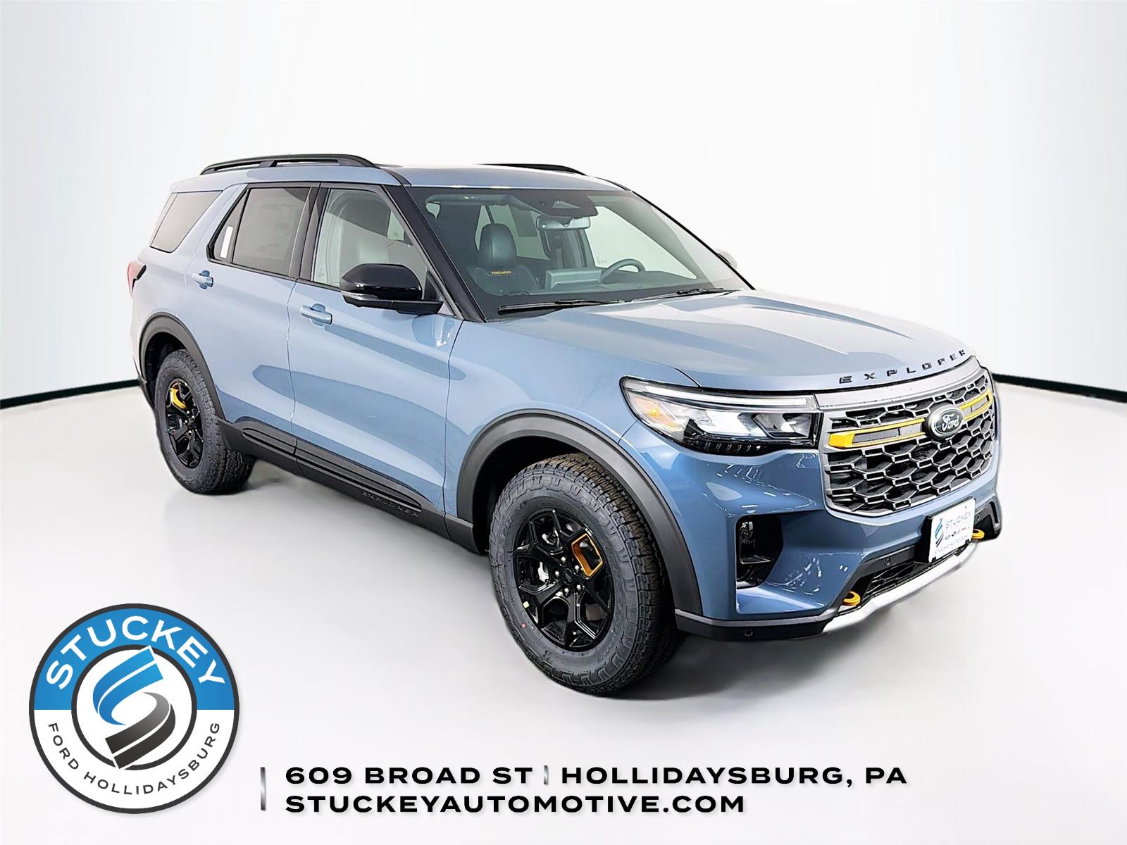 Vapor Blue Metallic 2026 Ford Explorer Tremor AWD SUV / Crossover All-Wheel Drive Automatic