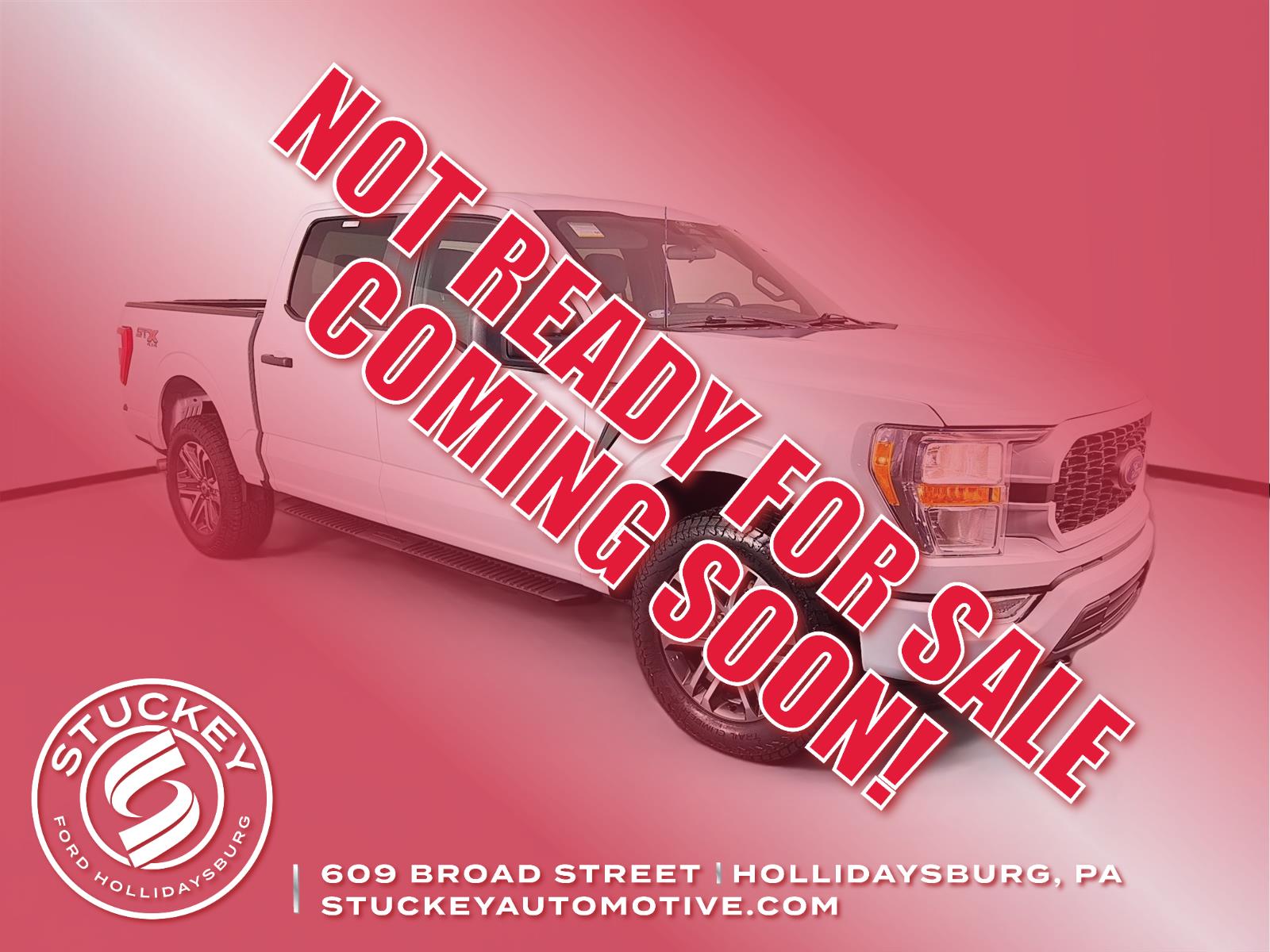 Space White 2022 Ford F-150 XL SuperCrew 4WD Pickup Truck Four-Wheel Drive Automatic