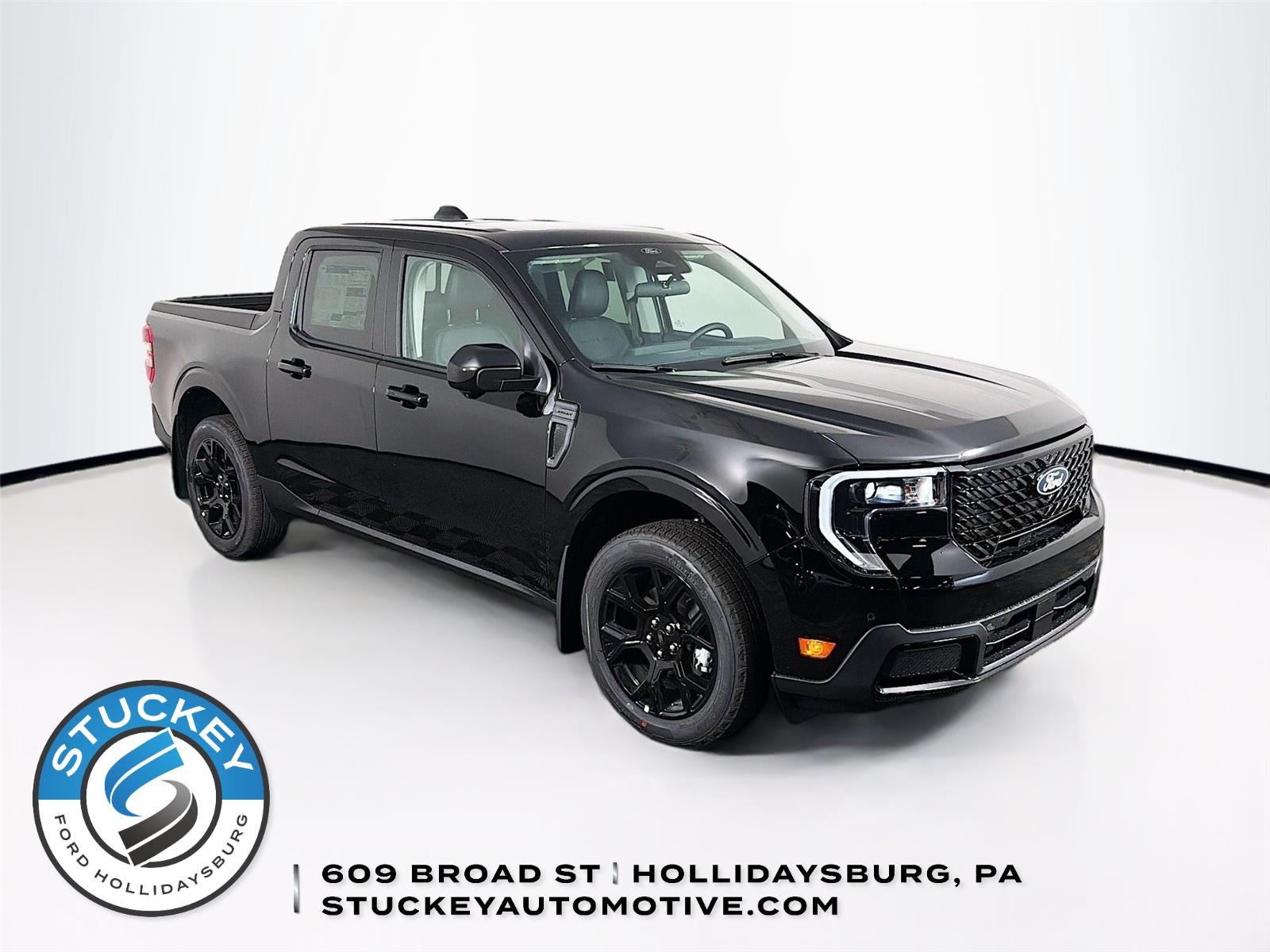 Shadow Black 2026 Ford Maverick Lariat SuperCrew AWD Pickup Truck All-Wheel Drive Continuously Variable Transmission