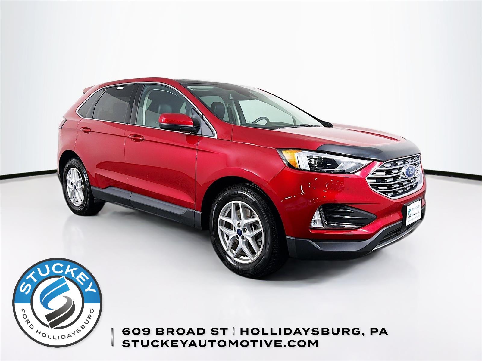 Rapid Red Metallic Tinted Clearcoat 2022 Ford Edge SUV / Crossover 8-Speed Automatic