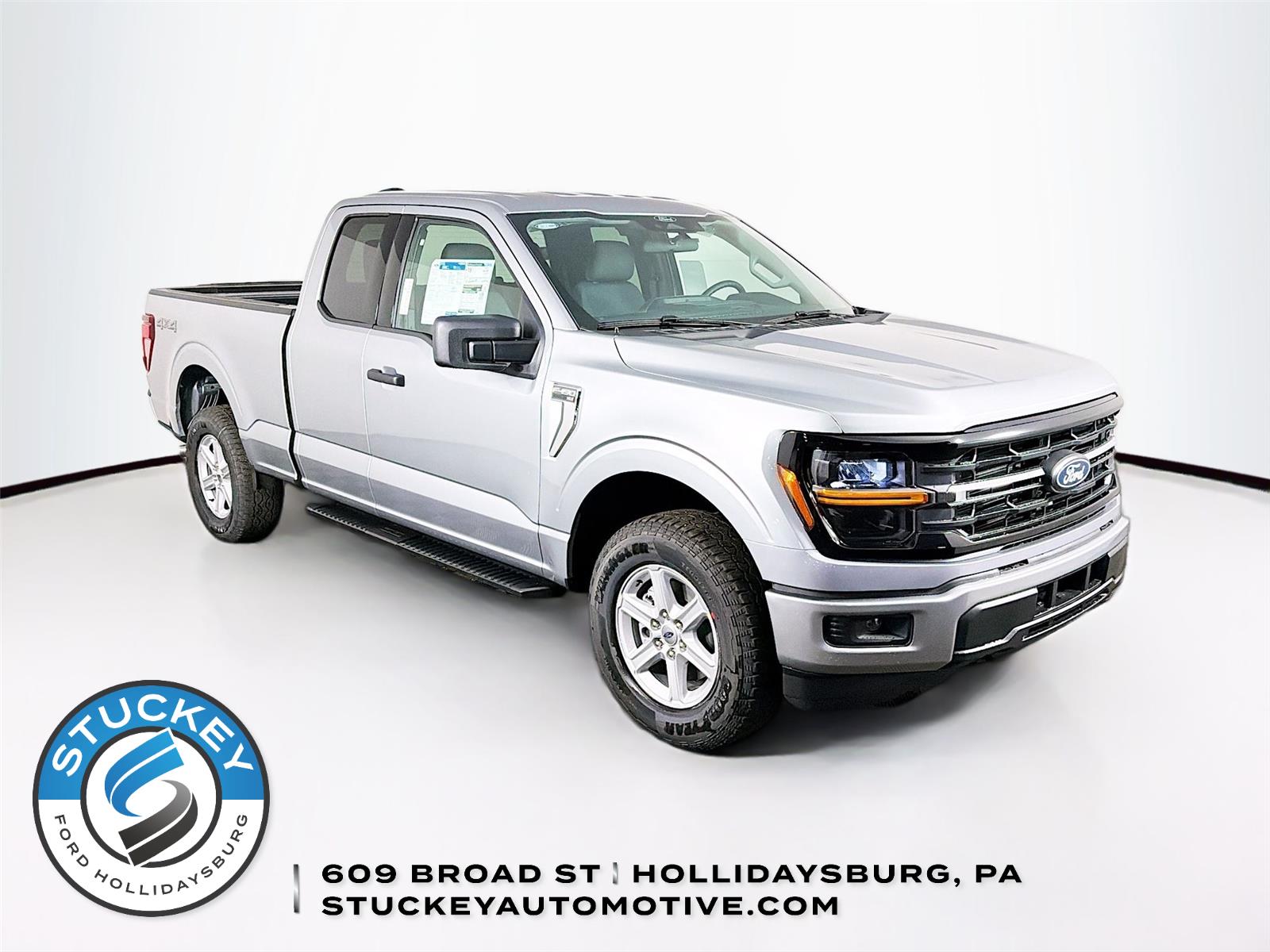 Iconic Silver Metallic 2026 Ford F-150 Pickup Truck Four-Wheel Drive Automatic