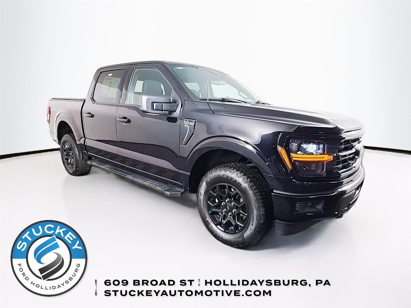 Agate Black 2025 Ford F-150 Pickup Truck Four-Wheel Drive Automatic