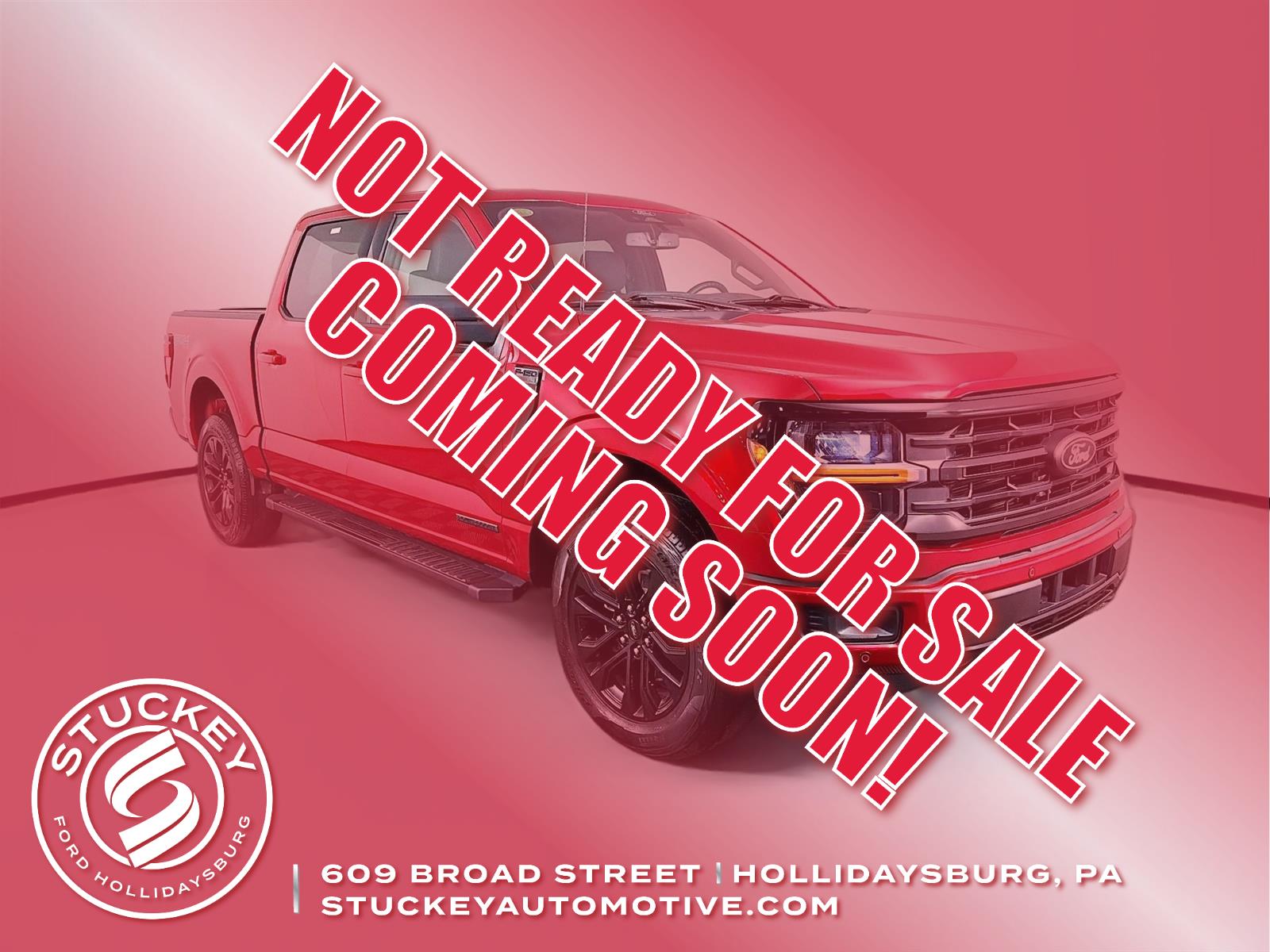 Rapid Red Metallic Tinted Clearcoat 2025 Ford F-150 XLT SuperCrew 4WD Pickup Truck Four-Wheel Drive Automatic