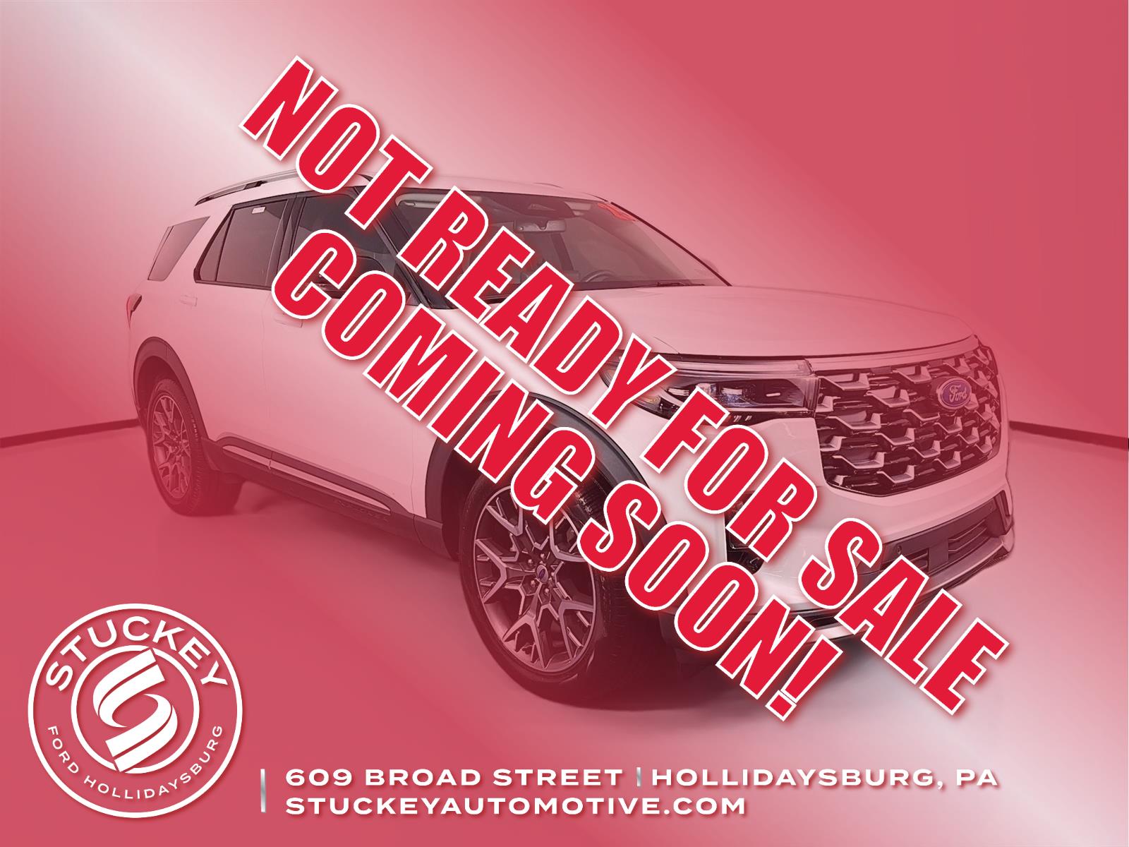 Star White Metallic Tri-Coat 2025 Ford Explorer Platinum AWD SUV / Crossover All-Wheel Drive Automatic