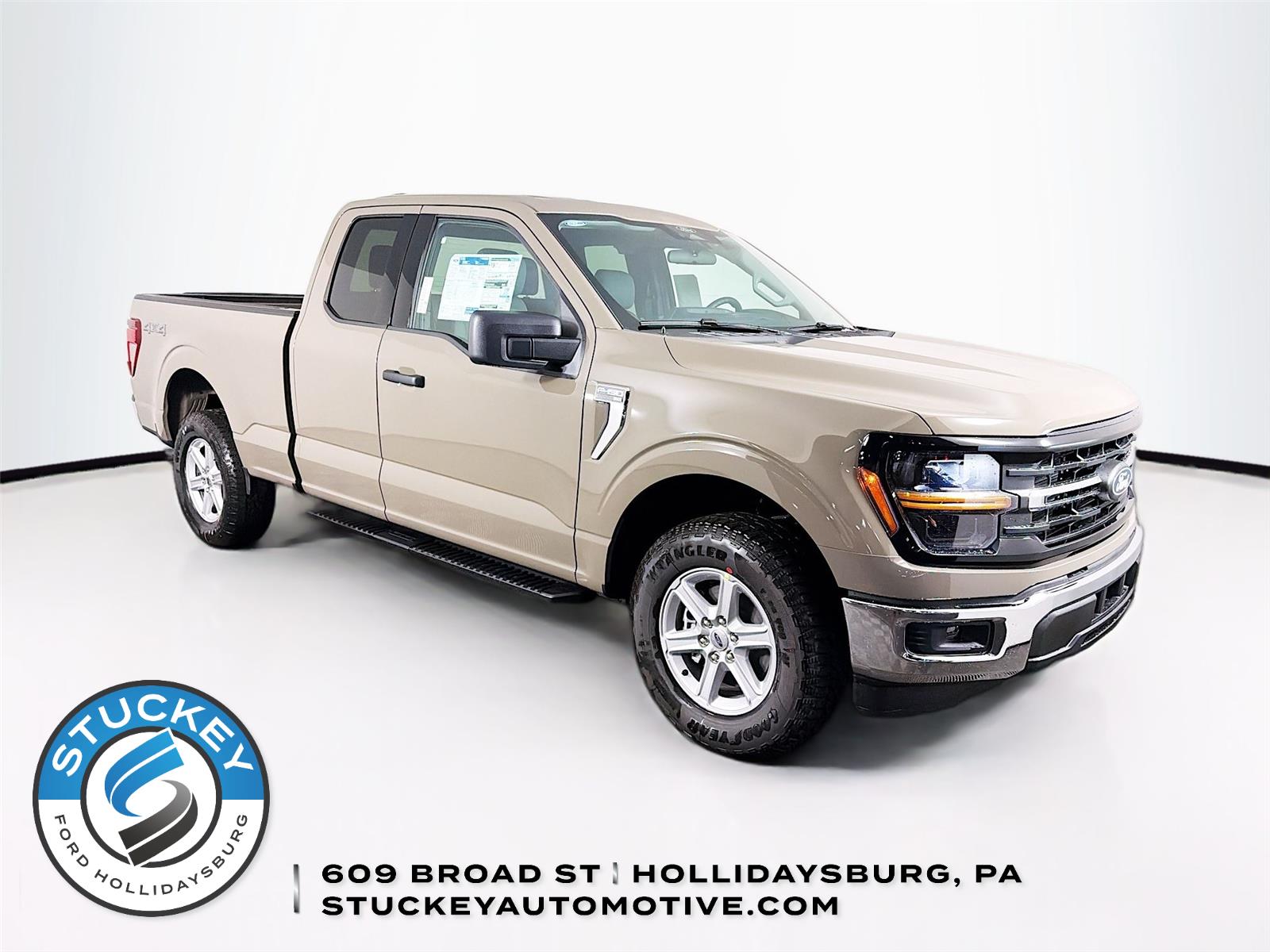 Marsh Gray 2026 Ford F-150 XLT SuperCab 4WD Pickup Truck Four-Wheel Drive Automatic