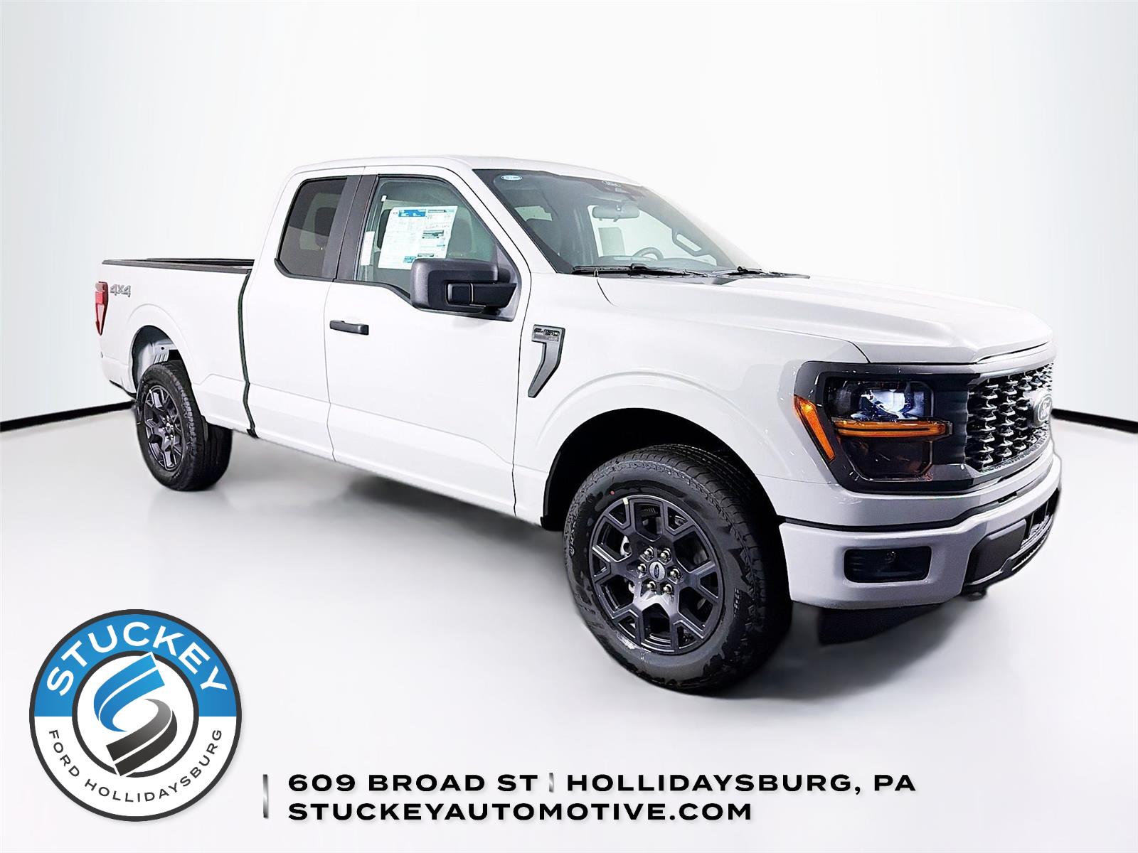 Avalanche Gray 2026 Ford F-150 STX SuperCab LB 4WD Pickup Truck Four-Wheel Drive Automatic