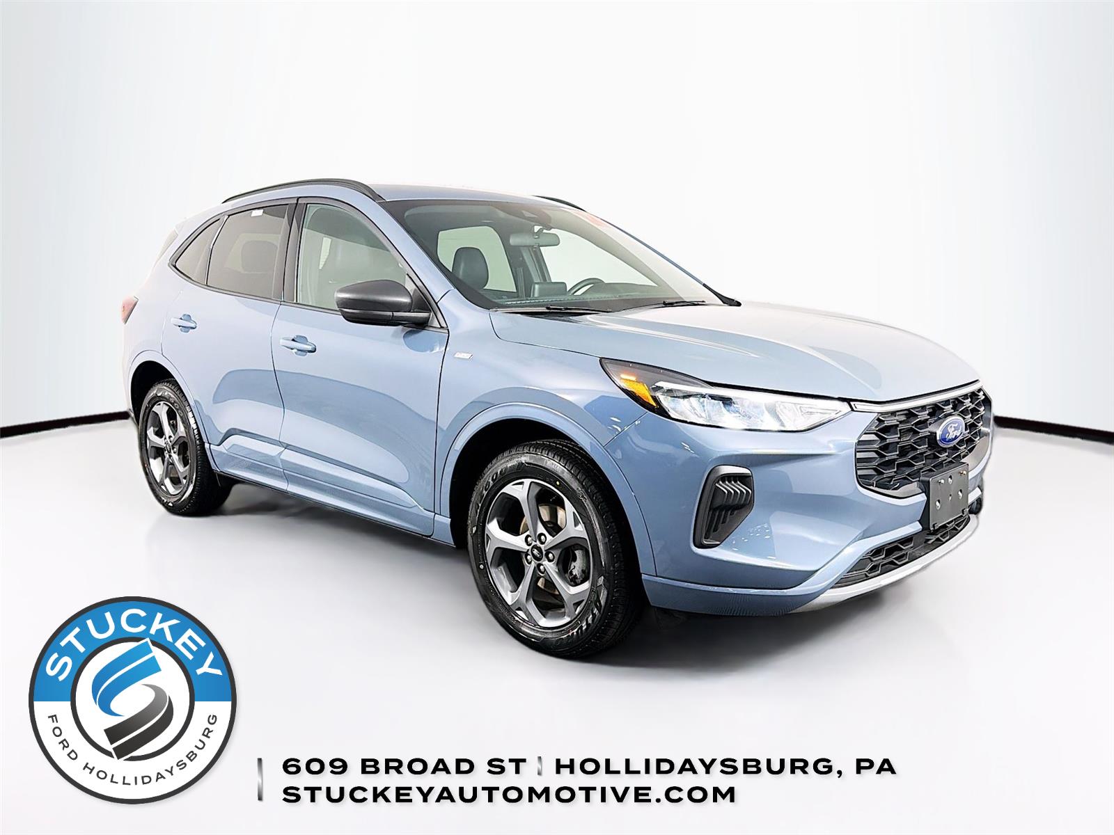 Vapor Blue 2024 Ford Escape ST-Line AWD SUV / Crossover All-Wheel Drive 8-Speed Automatic