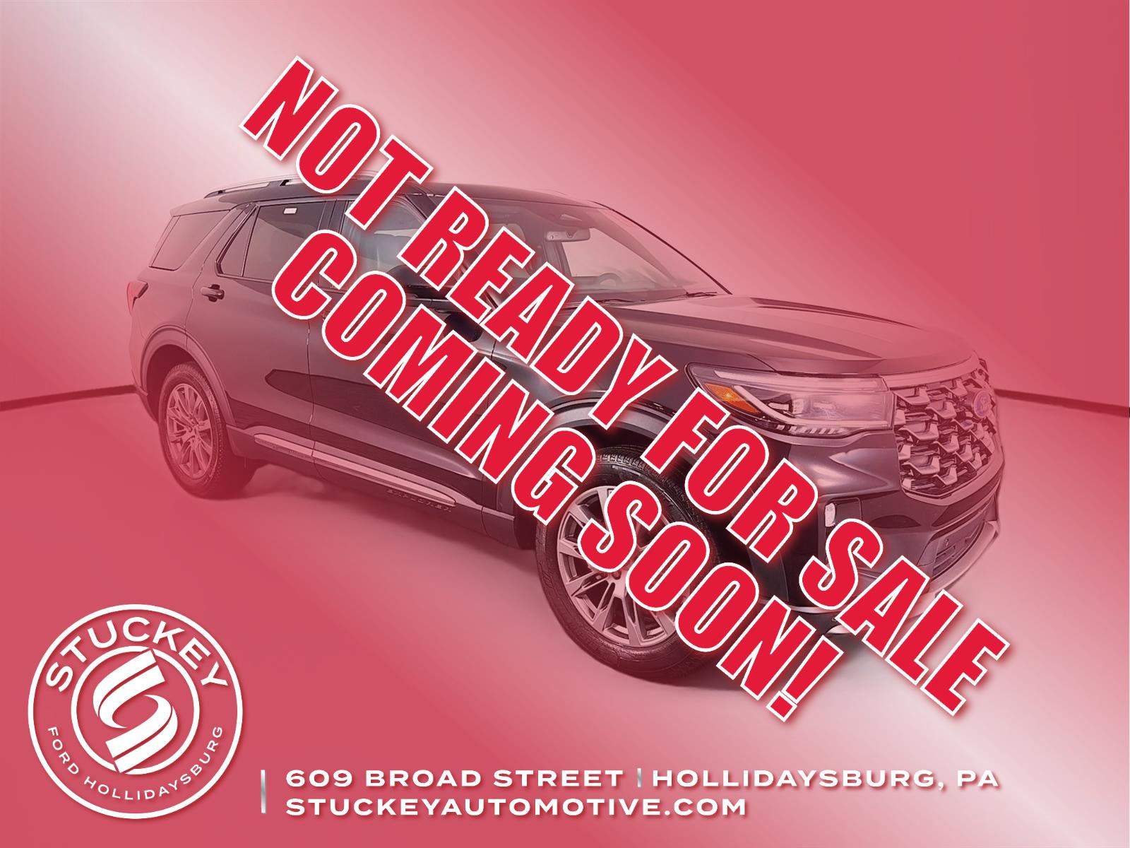 Agate Black 2025 Ford Explorer Platinum AWD SUV / Crossover All-Wheel Drive Automatic