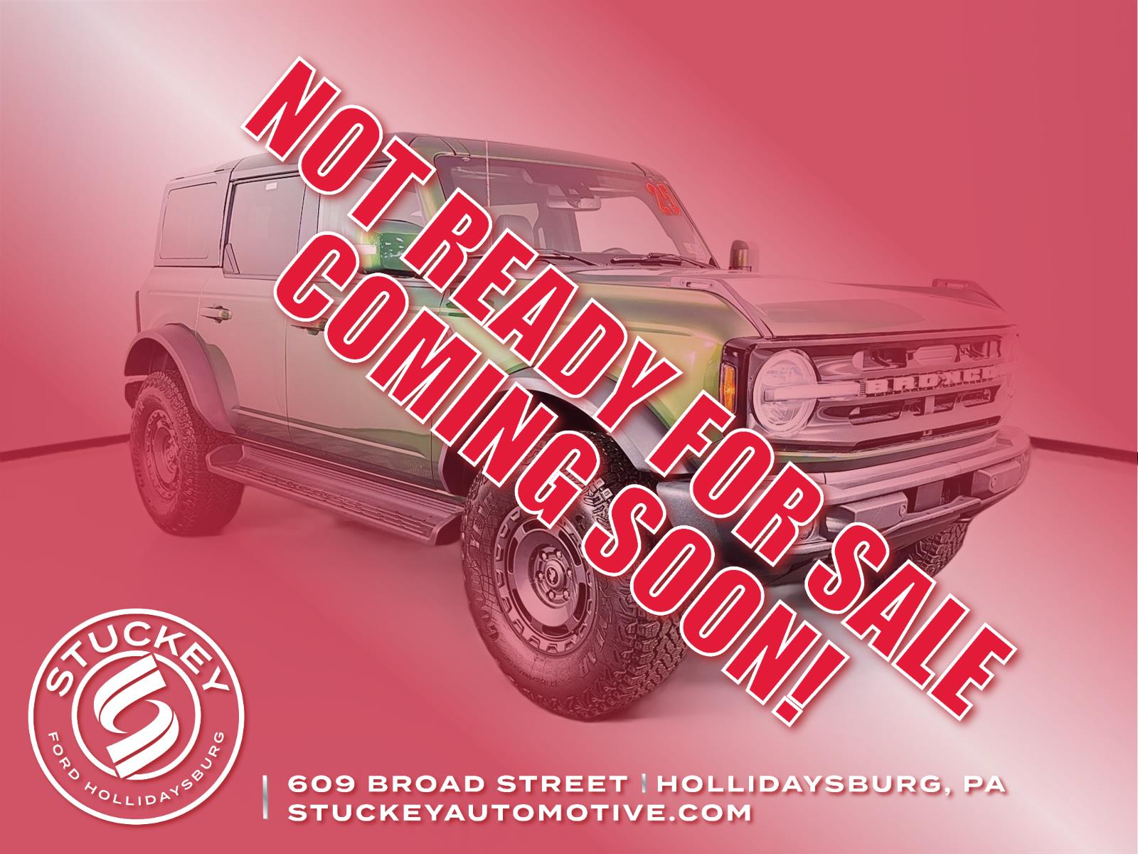 Eruption Green 2025 Ford Bronco Outer Banks 4-Door 4WD SUV / Crossover Four-Wheel Drive Automatic