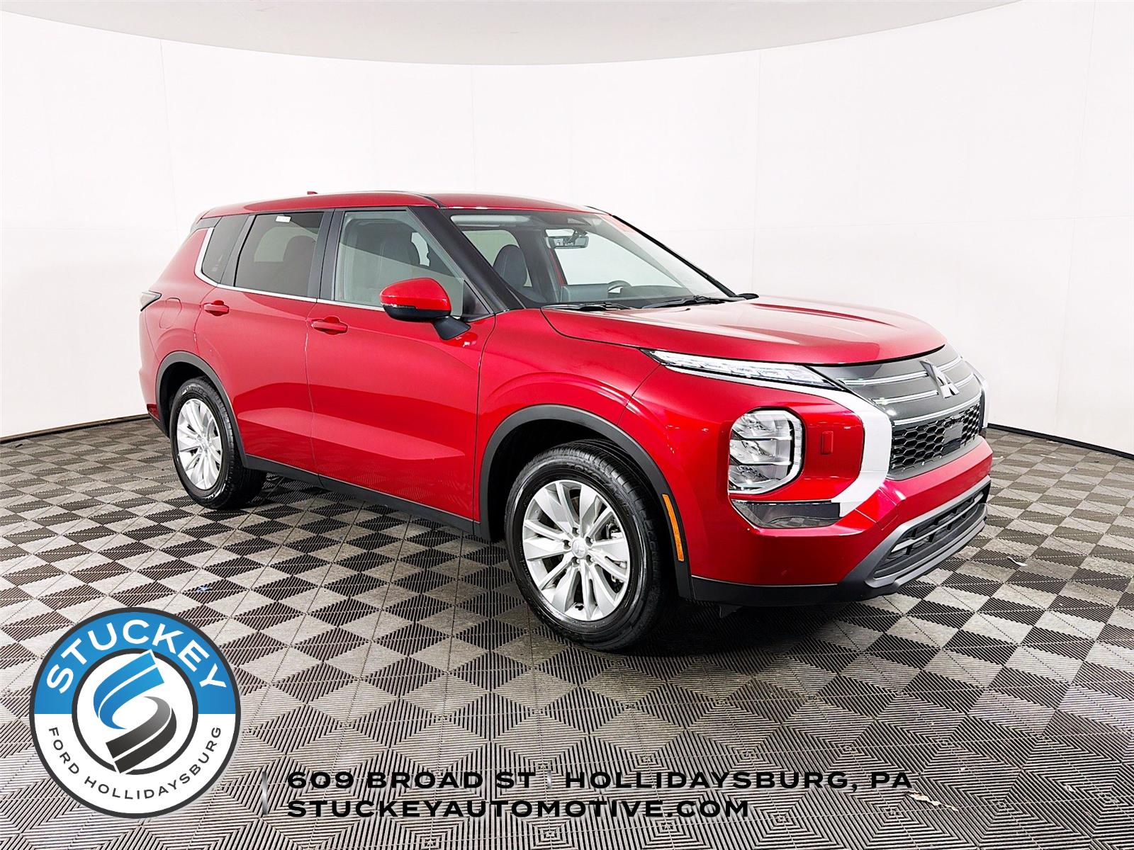 Red Diamond 2025 Mitsubishi Outlander ES FWD SUV / Crossover Front-Wheel Drive Continuously Variable Transmission