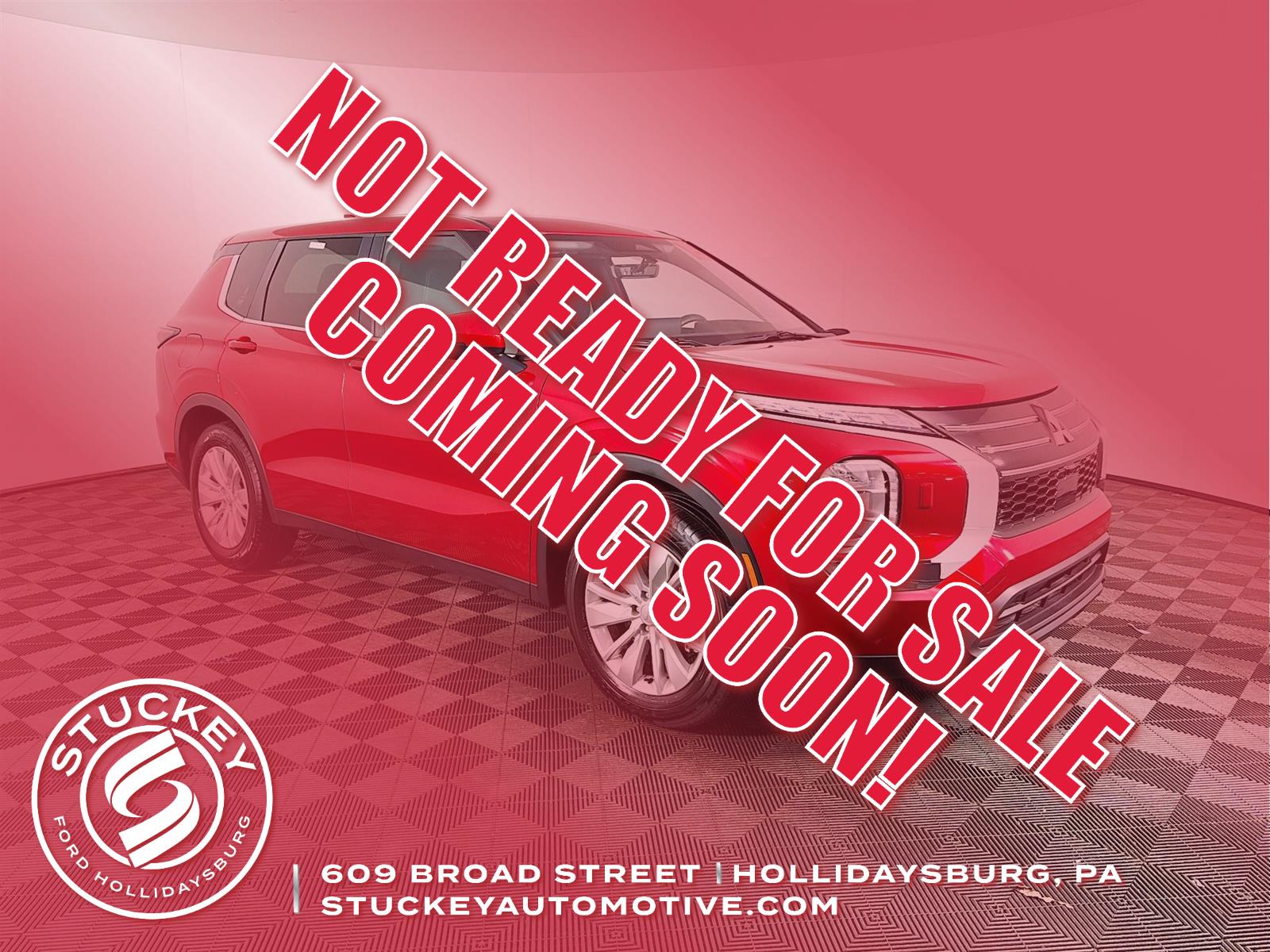 Red Diamond 2025 Mitsubishi Outlander ES FWD SUV / Crossover Front-Wheel Drive Continuously Variable Transmission