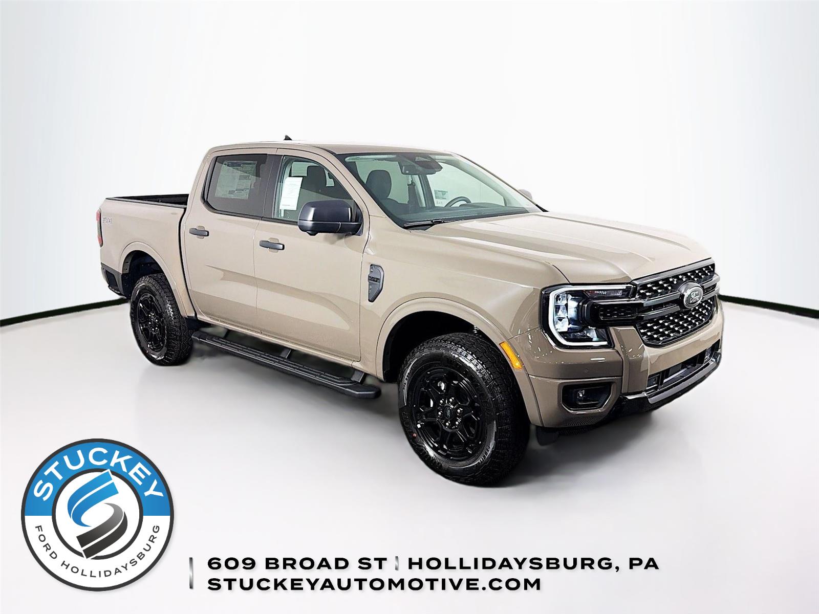 Marsh Gray 2026 Ford Ranger XLT SuperCrew 4WD Pickup Truck Four-Wheel Drive Automatic