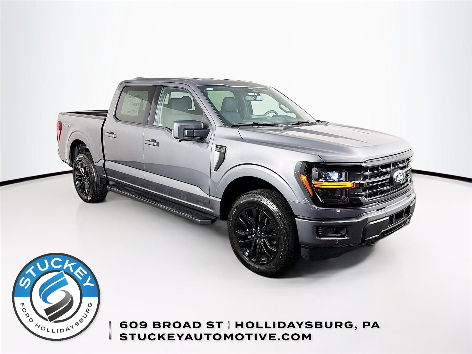 Carbonized Gray 2026 Ford F-150 Pickup Truck Four-Wheel Drive Automatic